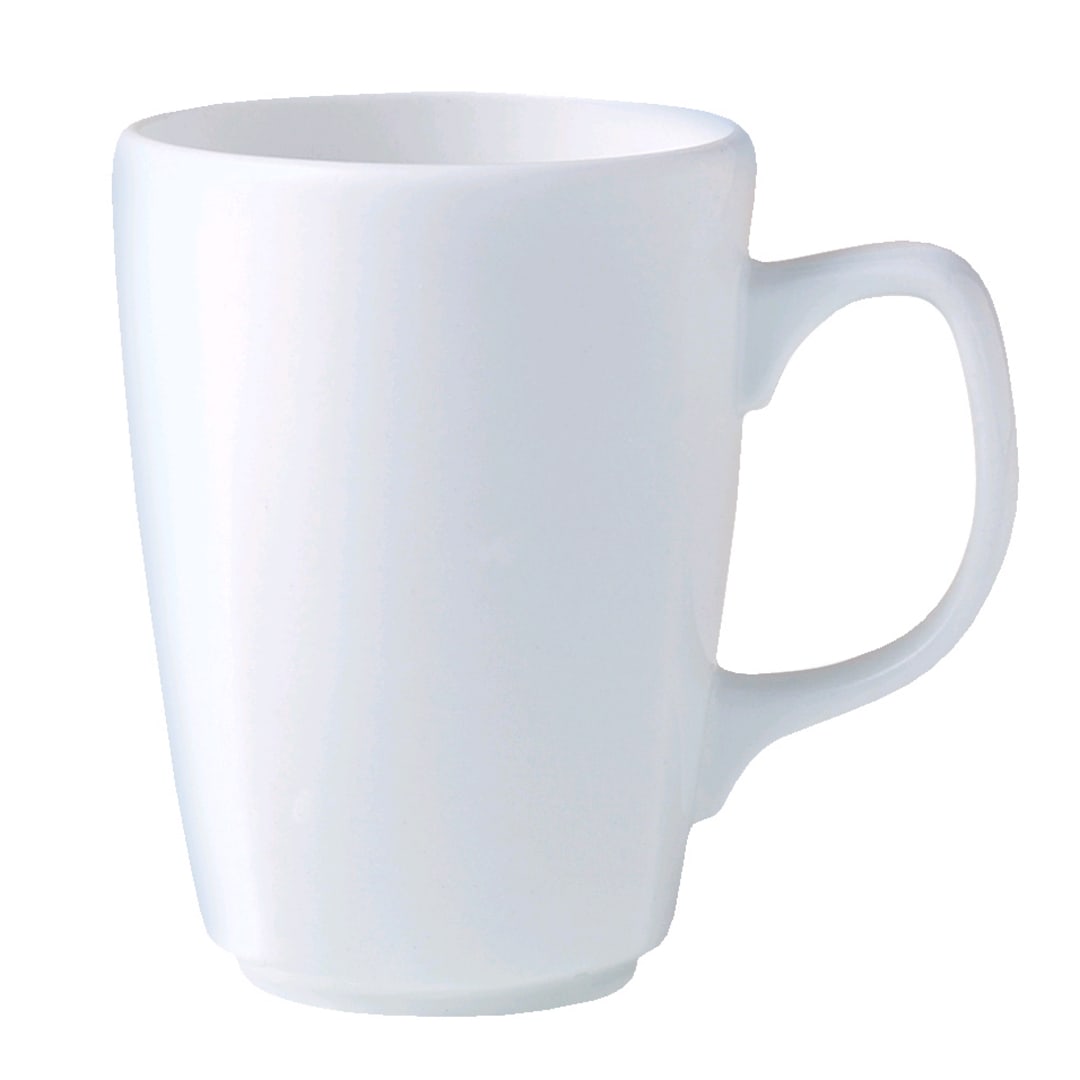 Steelite 9001C334 Monaco Vogue White 8.5 Oz Mug