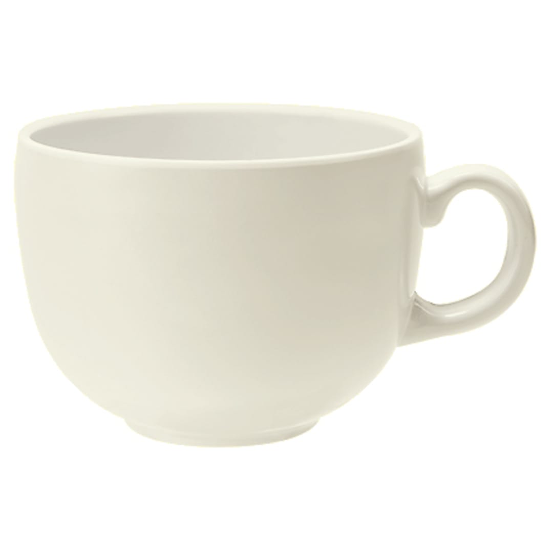 G.E.T. C-1001-IV Diamond Ivory 18 Oz. Coffee Mug