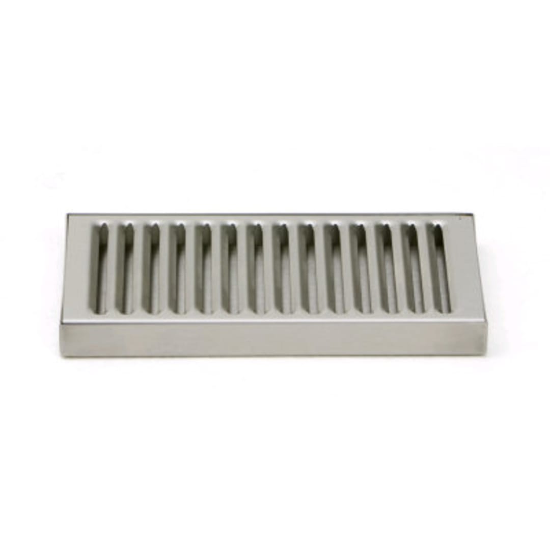 S/S 8" W x 5" D x .75" H Drip Tray with Insert for Wilbur Curtis Equipment