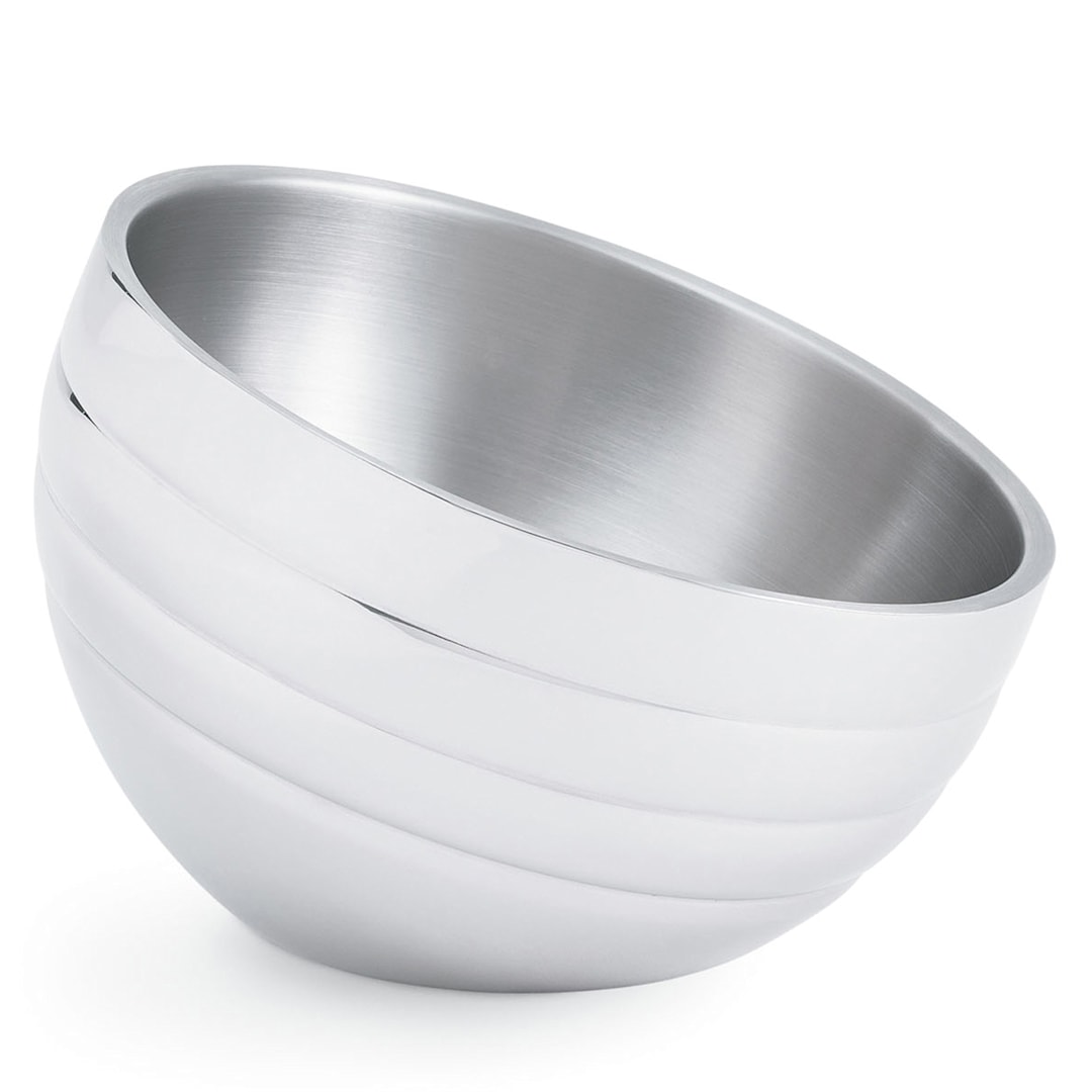 Vollrath 46584 S/S Angled Beehive Style Double Wall 1 Quart Bowl