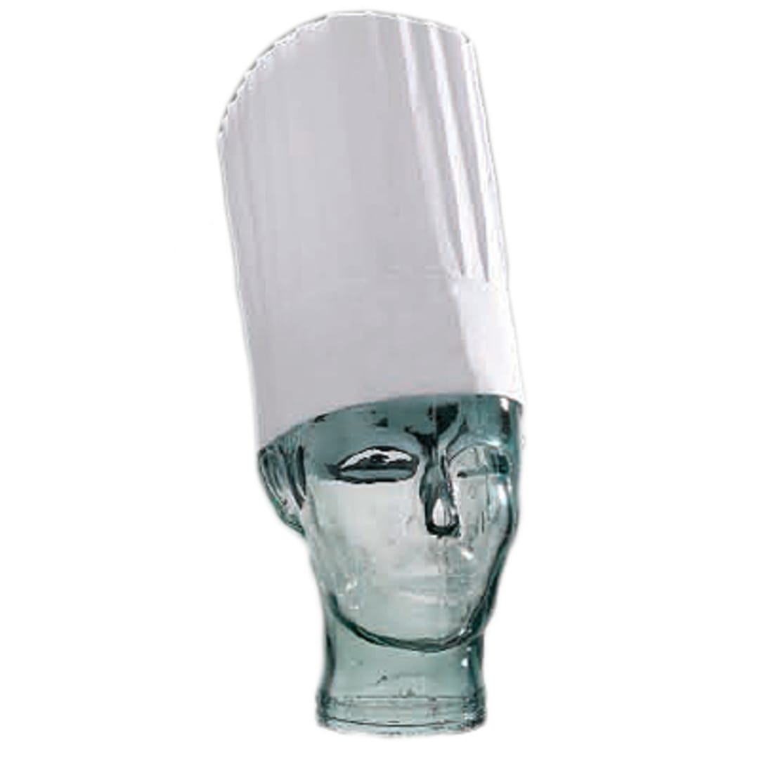 Matfer Bourgeat 760331 Plain Pleated 8-3/4" Chef Hat