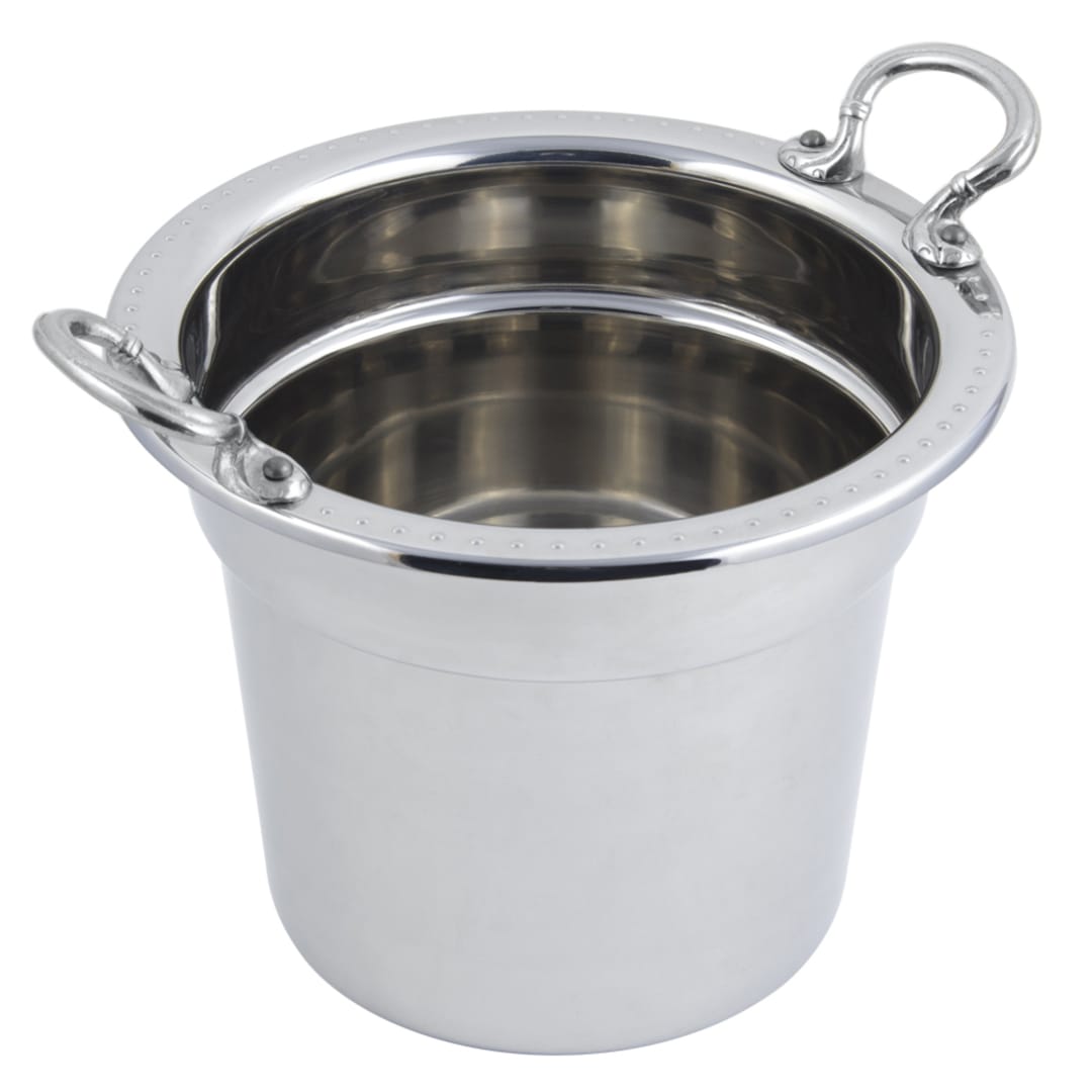 Bon Chef 5311HRSS Bolero 7.5 Qt. Soup Tureen w/ Stainless Handles