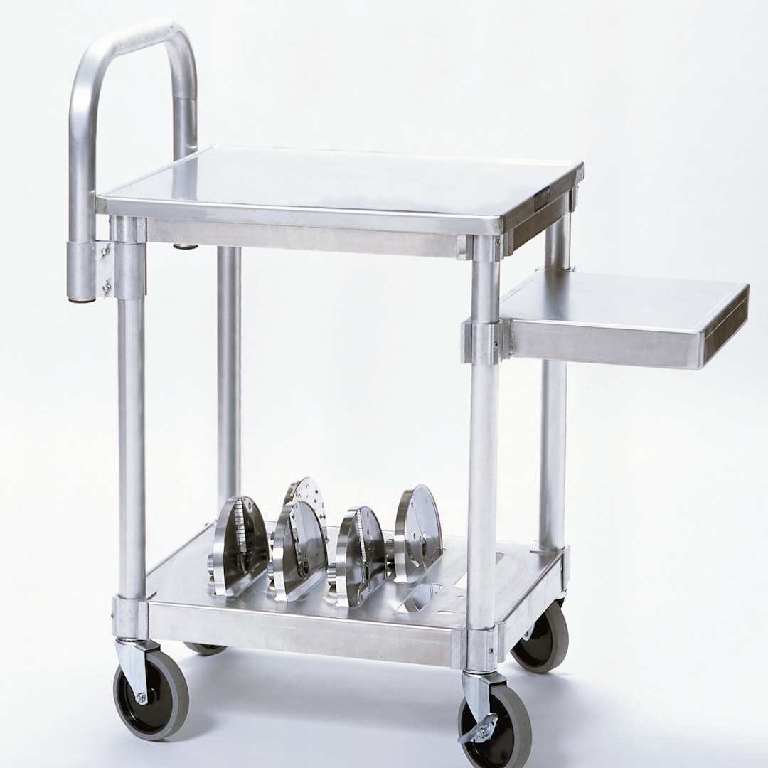 Robot Coupe® R199 Aluminum Frame Robo-Cart for Prep Machine