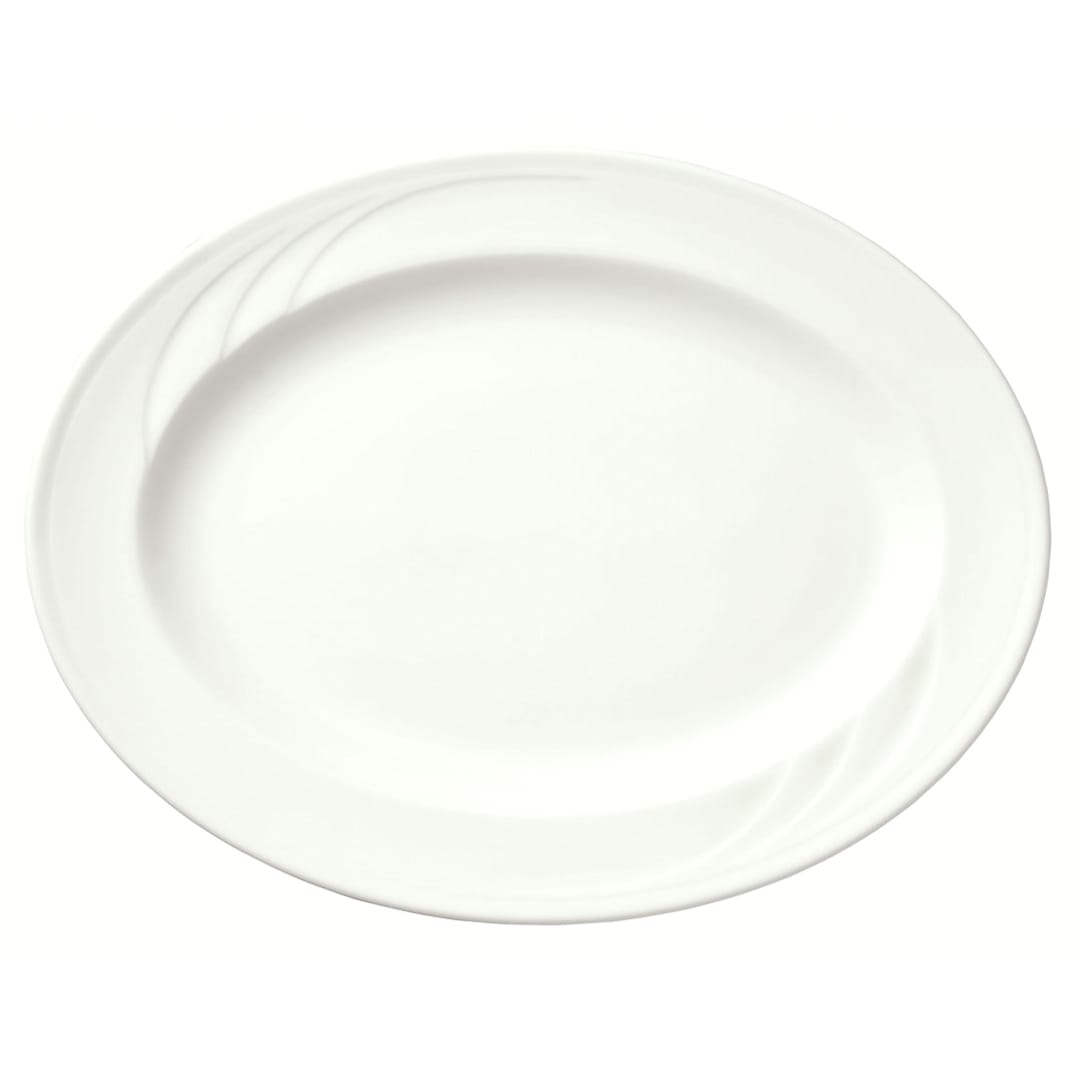 Libbey - Formerly Syracuse China 905437883 Elan 13.5 x 10.38 Platter