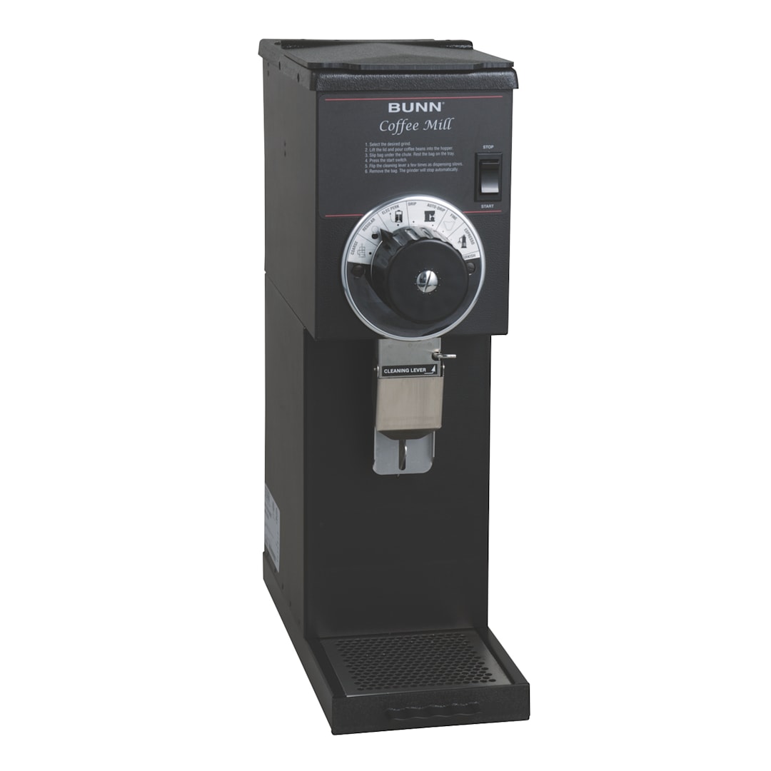 BUNN® 22104 Black Heavy-Duty 1 Lb. Bulk Coffee Grinder