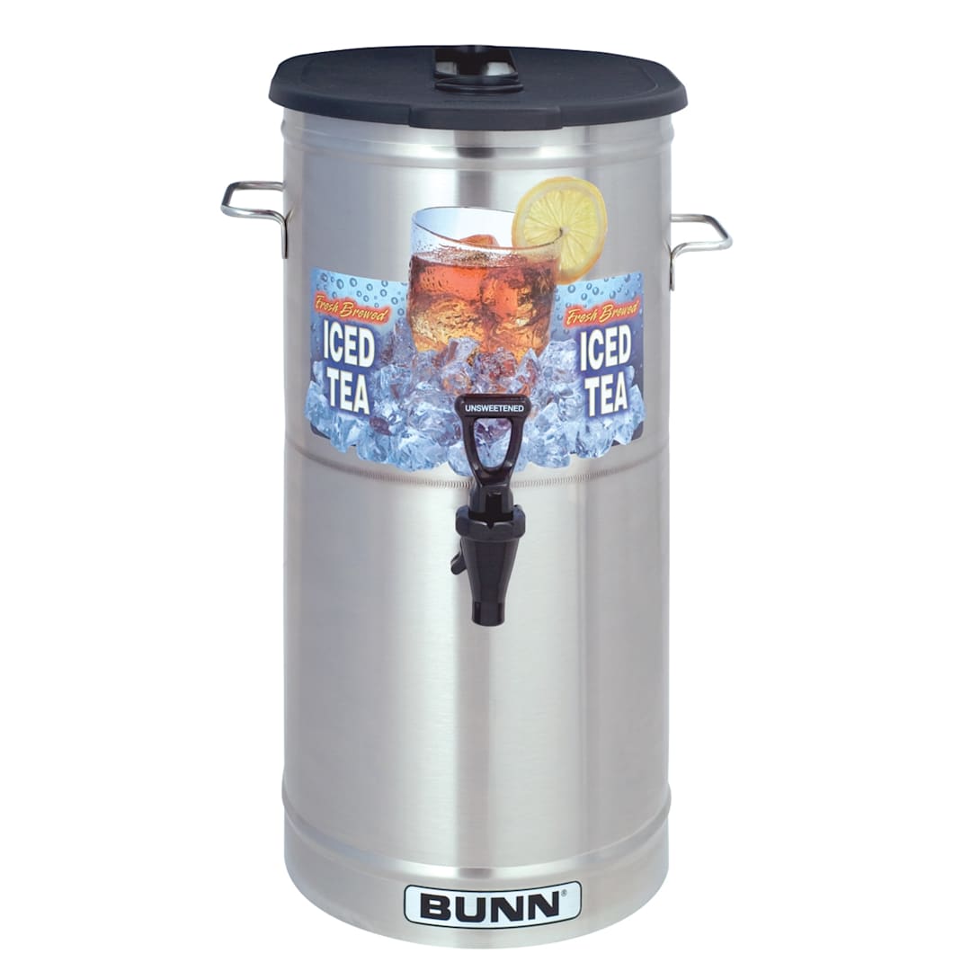 BUNN® 34100.0002 TDO-4 Iced Tea Dispenser With Brew Thru Lid