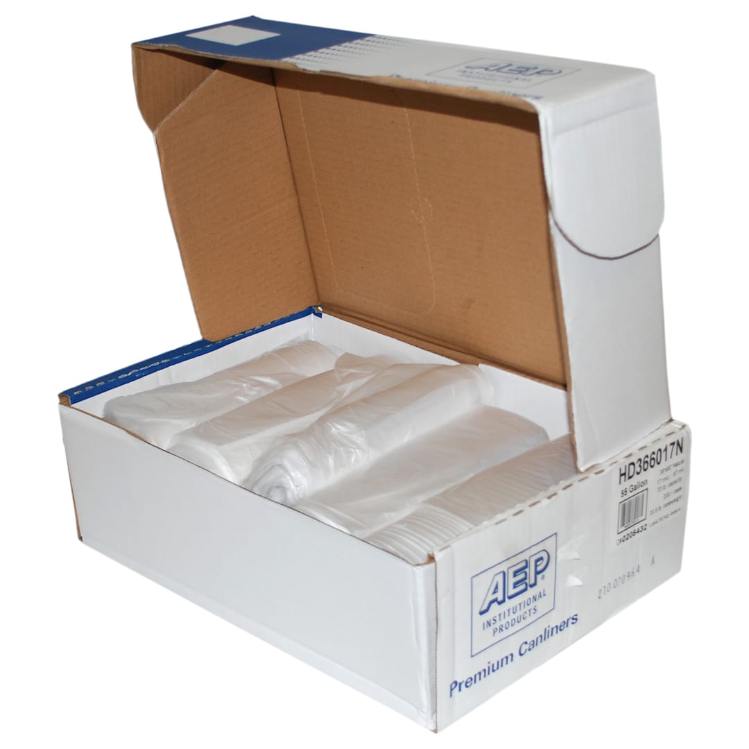 Darling Foodservice HD Clear 60 Gal. Can Liner