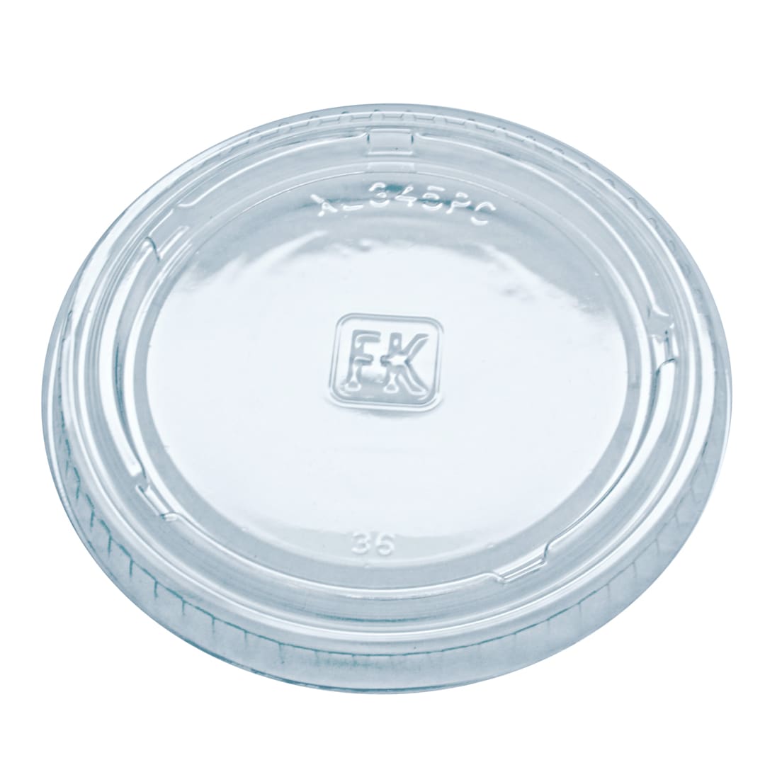 Fabri-Kal® 9505084 Clear Plastic Portion Cup Lid - 2500 / CS