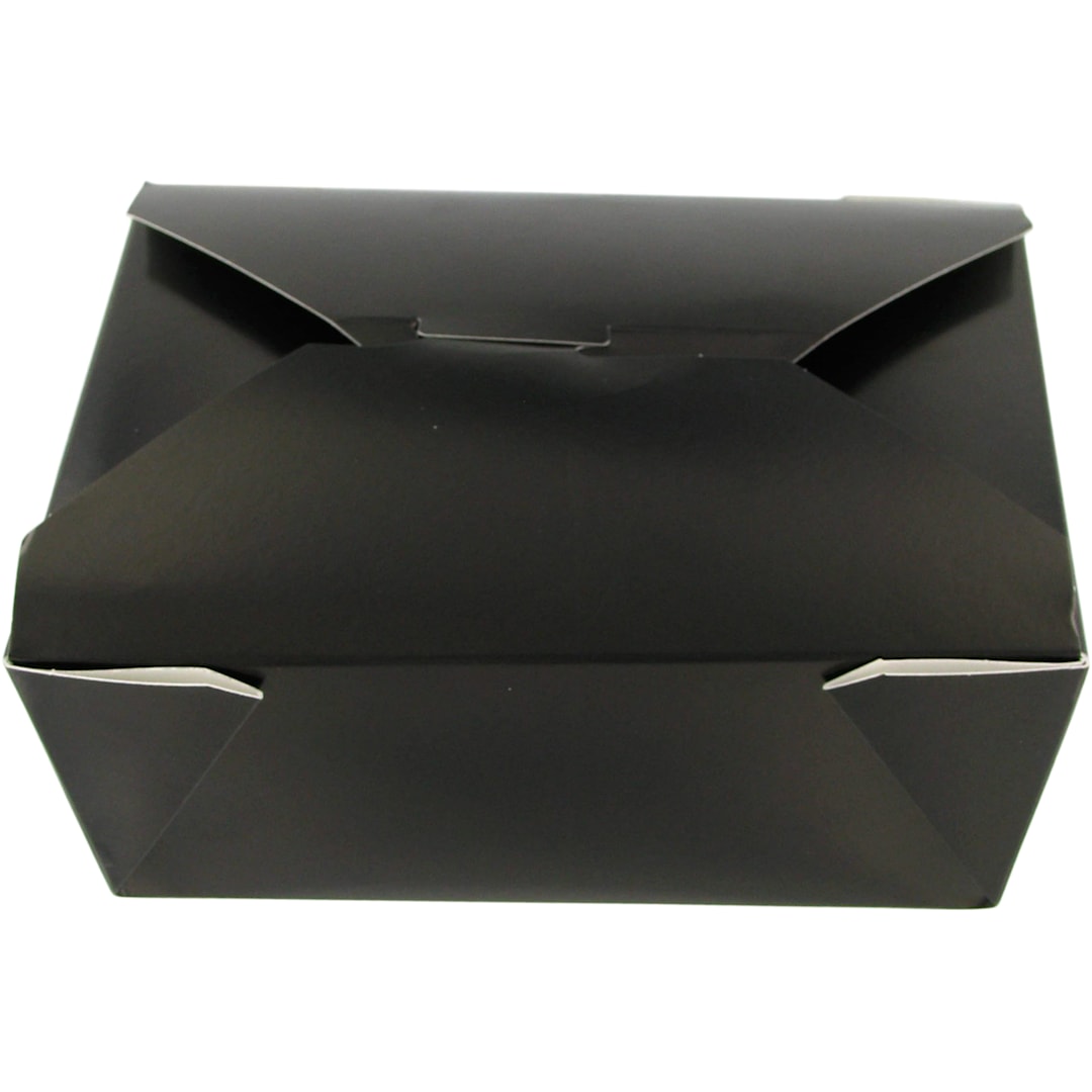 Darling Foodservice Black 45 Oz Container