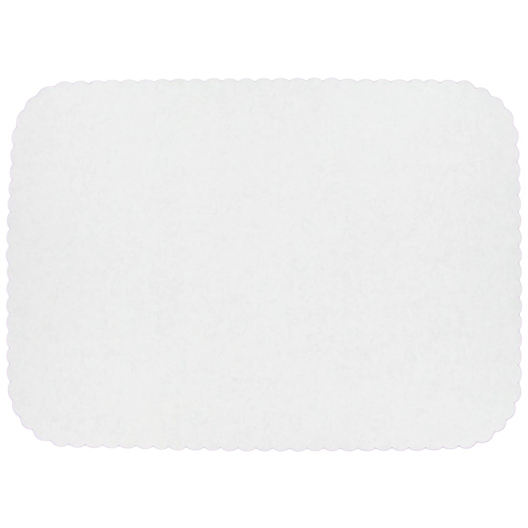 Dinex DX5999M00102 White Embossed Tray Covers - 2000 / CS