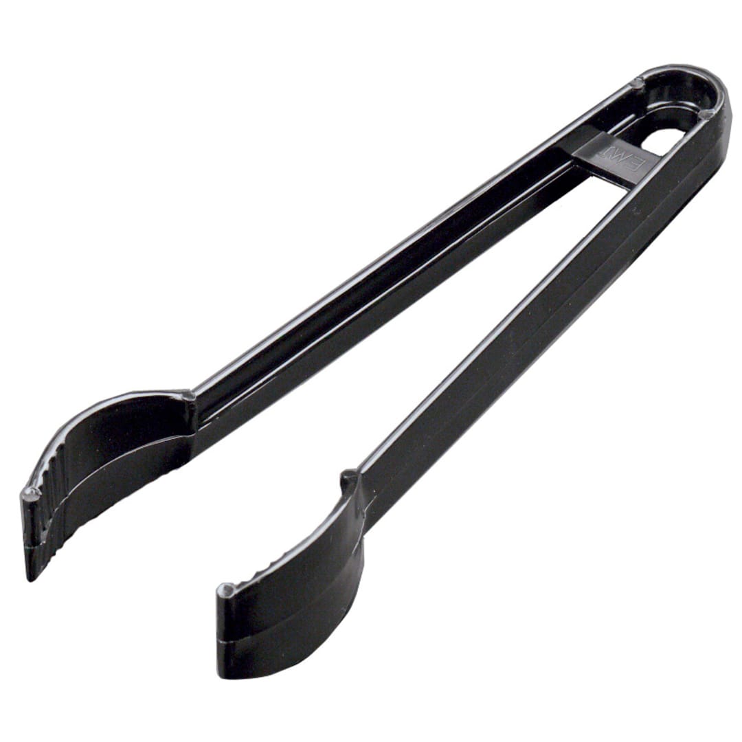 Fineline Setting 3307-BK Plastic 7" Party Tray Tong