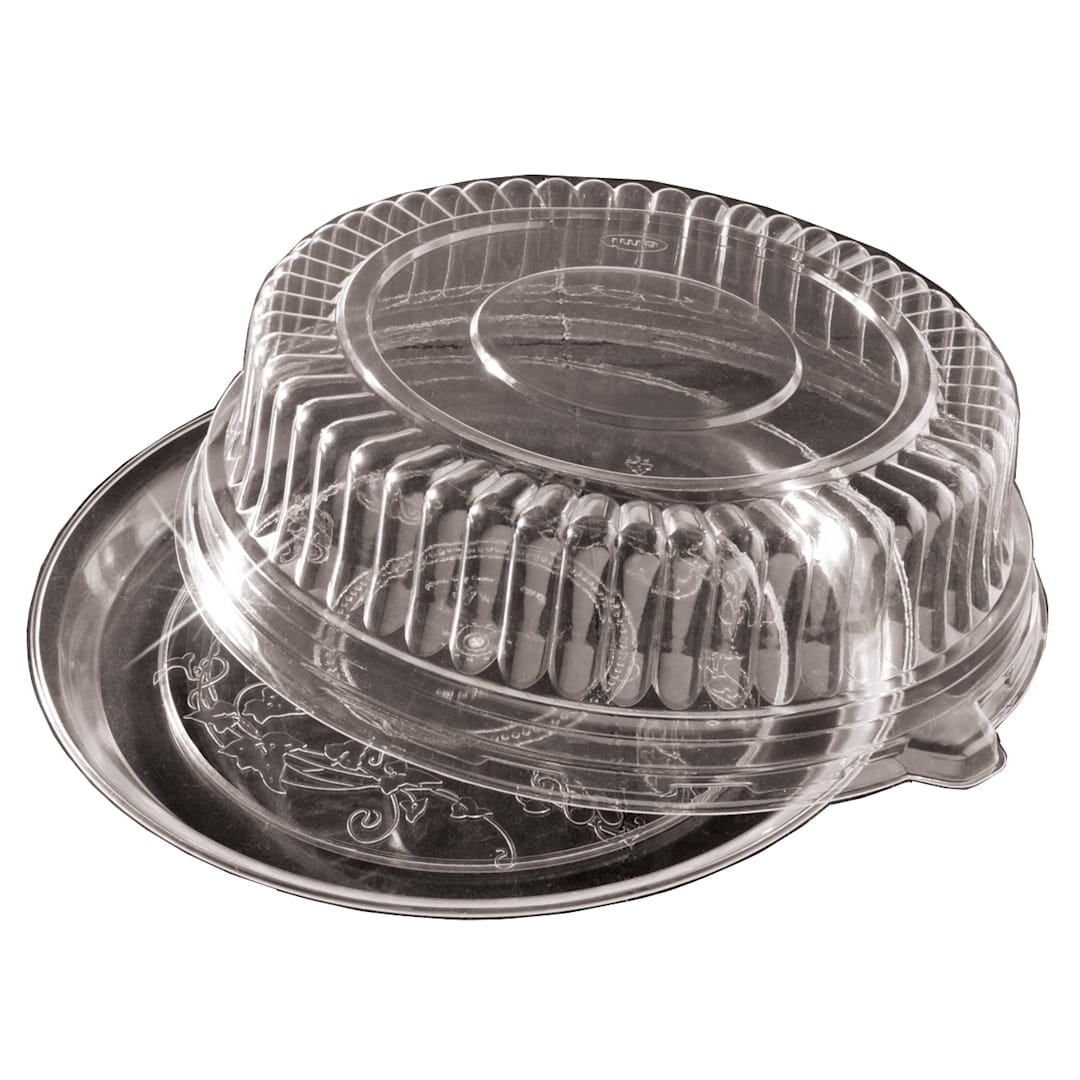 Fineline Setting 9201-L Clear 12" Dome Lid For Round Tray