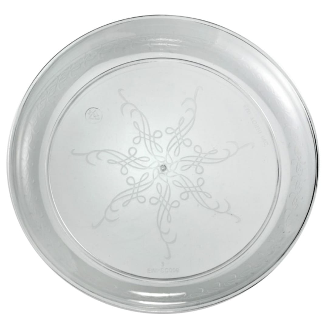 Fineline Setting 309 Clear Plastic 9" Plate