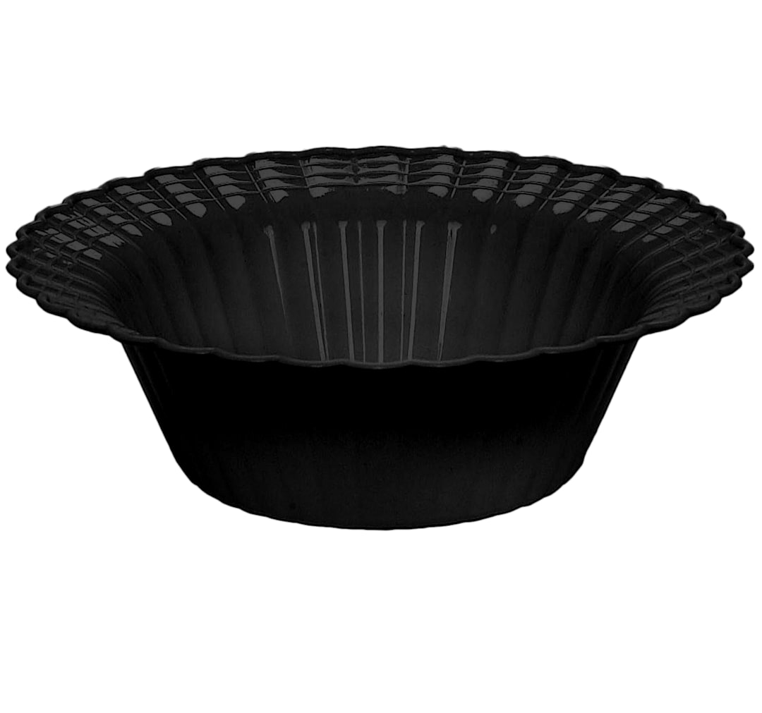 Fineline Setting 205-BK Reposables Plastic 5 Oz. Bowl
