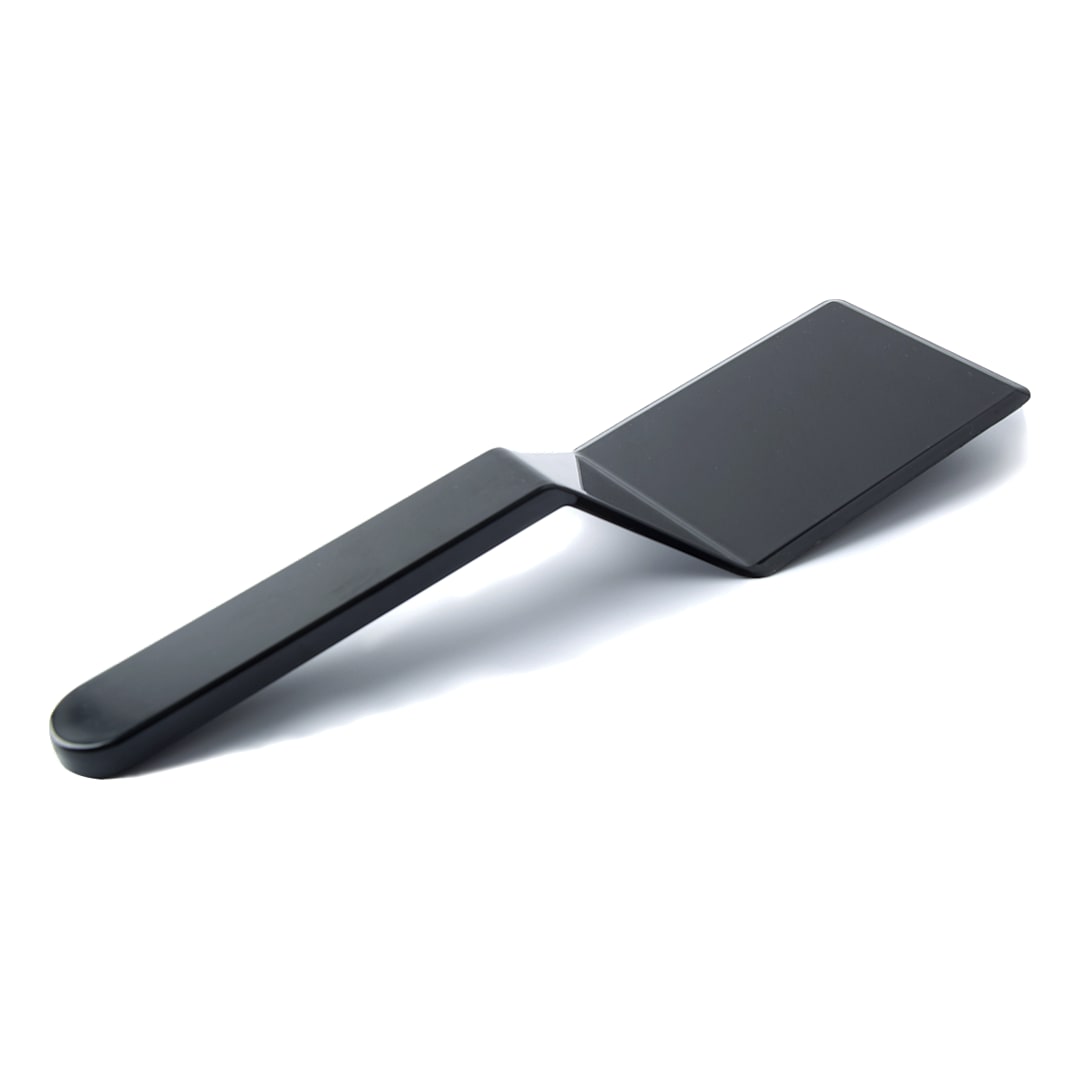 Darling Foodservice Black 10.63" Plastic Spatula