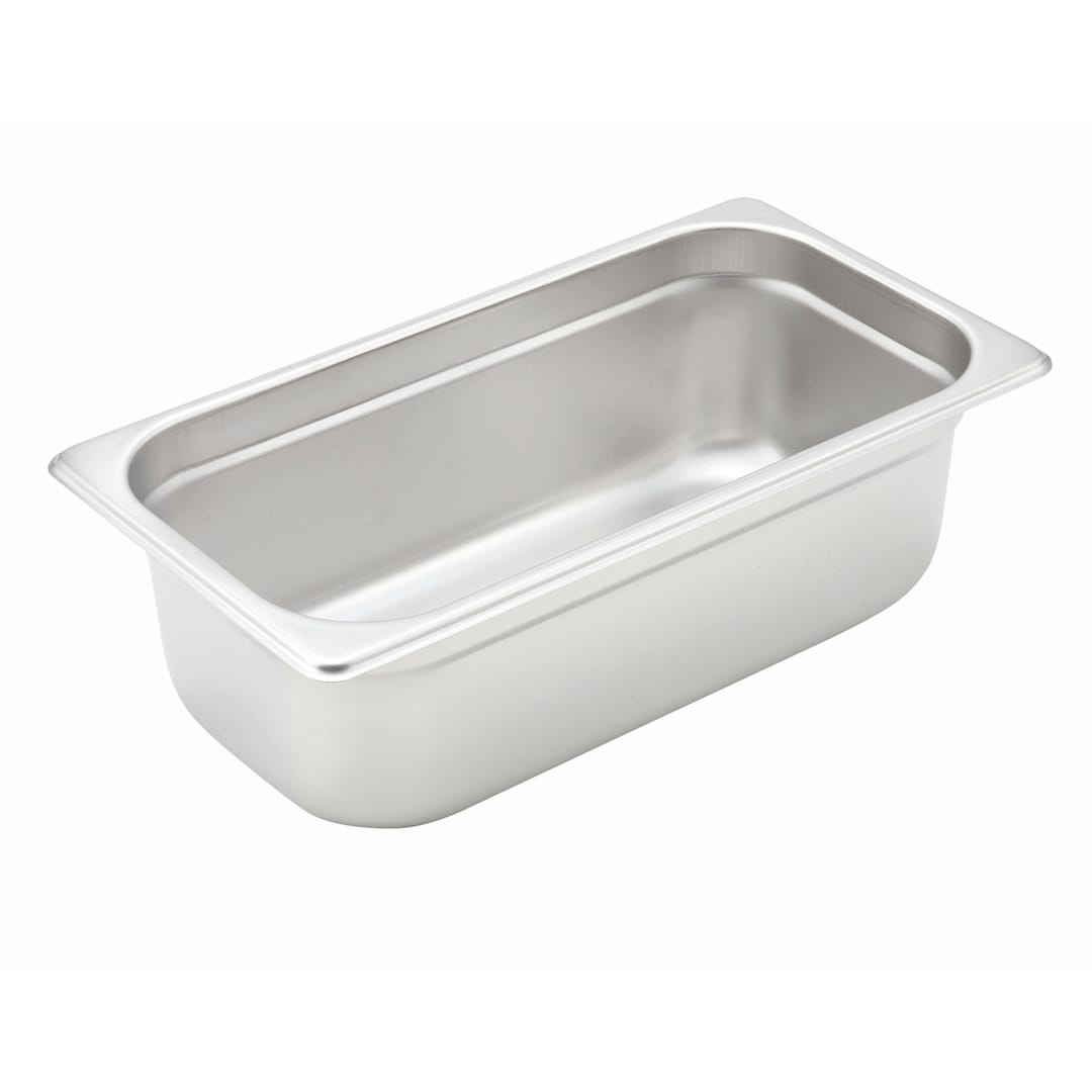 Darling Foodservice S/S 4" Third Size Food Pan