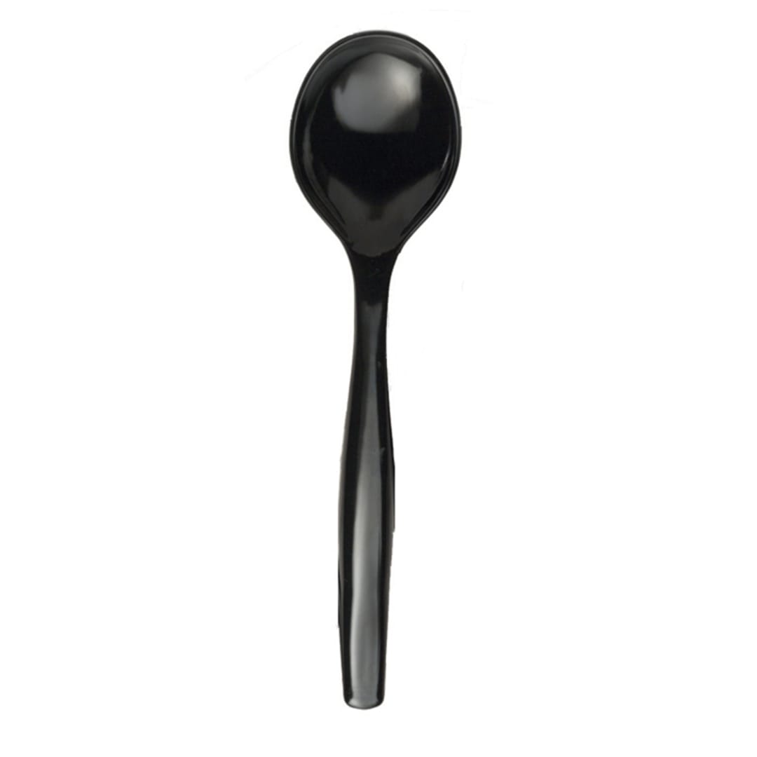 Darling Foodservice Disposable Black 10" Serving Spoon