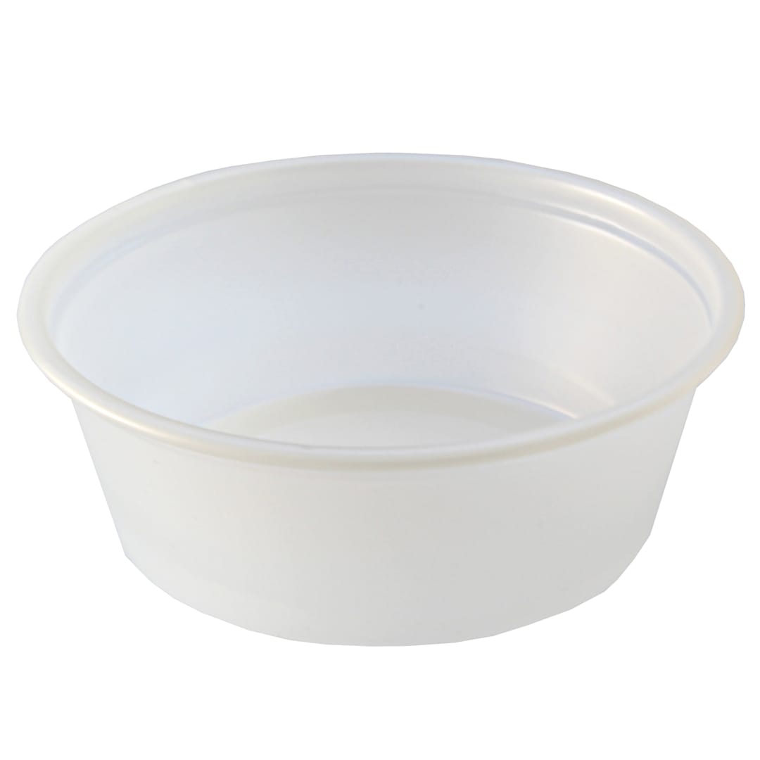 Fabri-Kal 9505194 Translucent 1.5 Ounce Squat Portion Cup - 2500 / CS