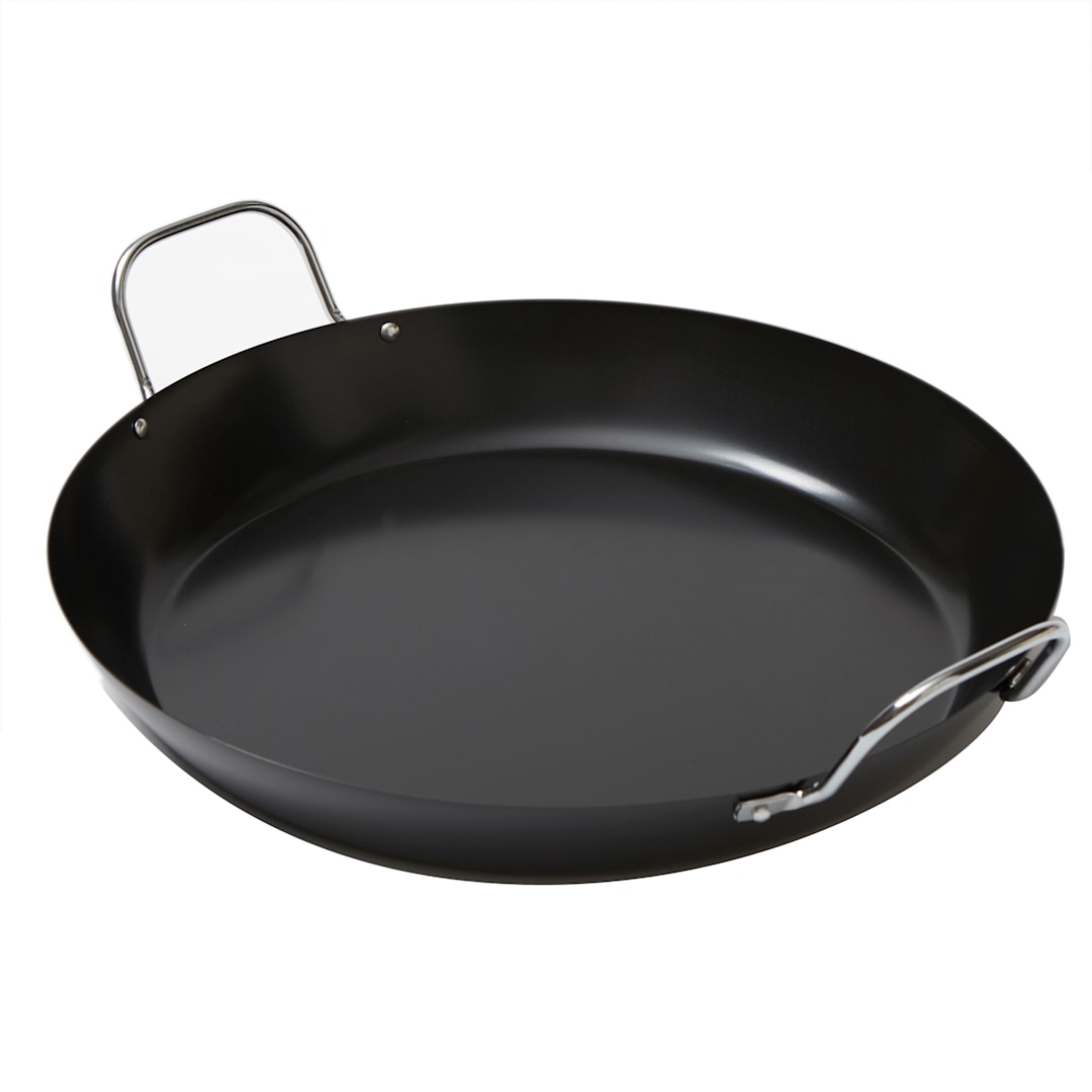 American Metalcraft GS1775 Carbon Steel 17¾" Paella Pan