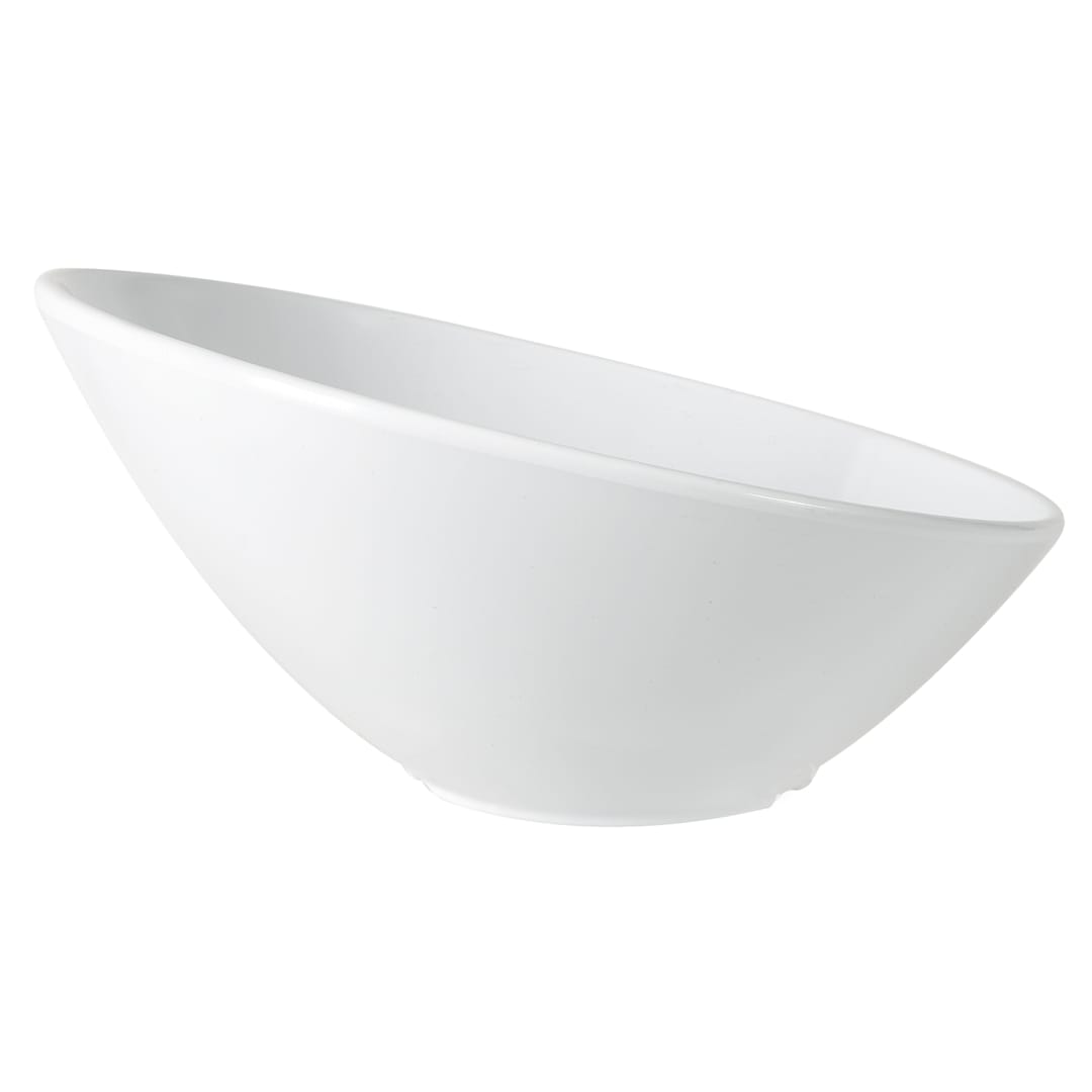 G.E.T. B-788-W San Michele White Melamine Cascading 16 Oz. Bowl