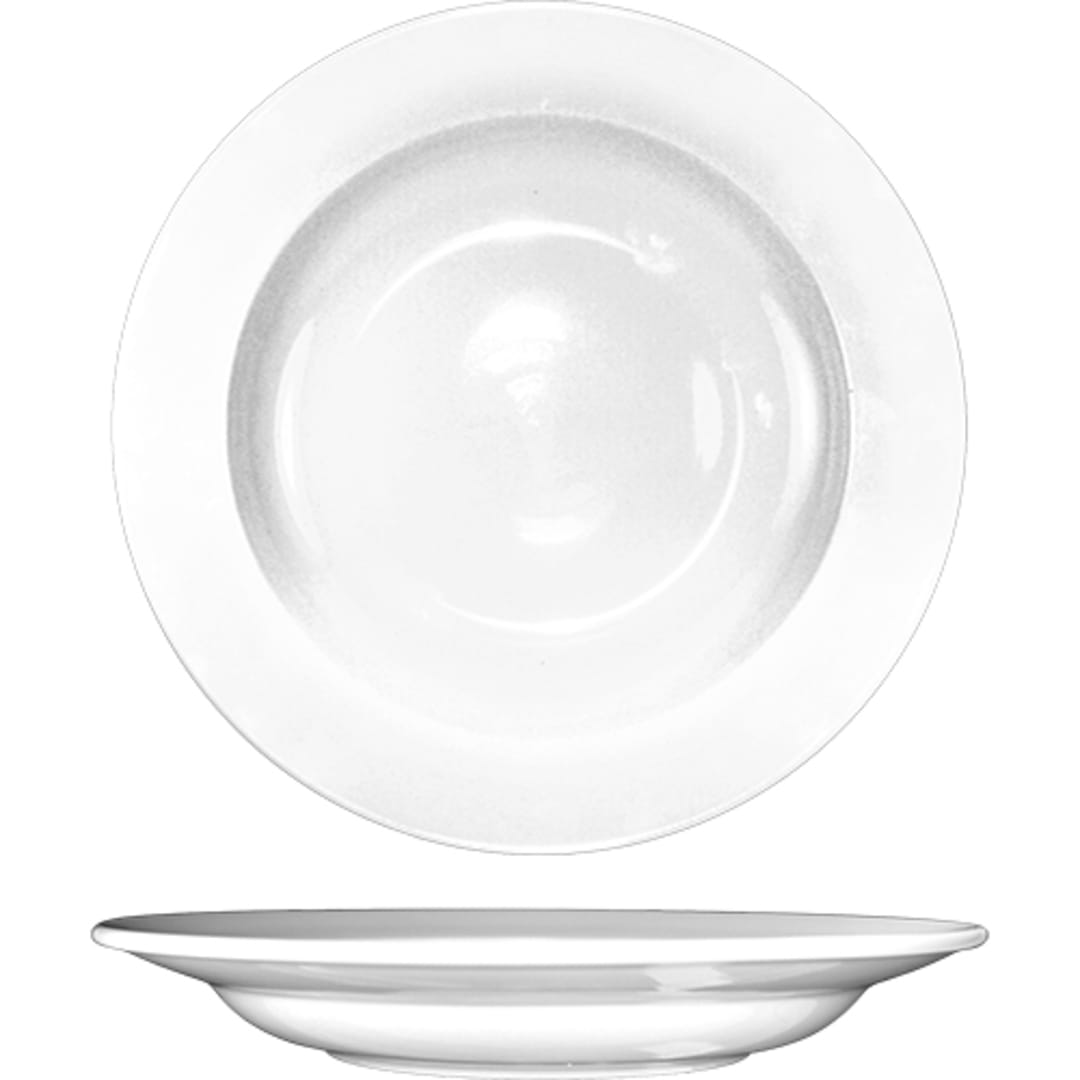 International Tableware DO-105 White 12 Oz Pasta Bowl