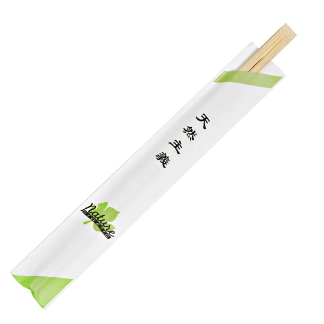 PackNWood 209BBBAG 9.5" Bamboo Chopsticks - 2000 / CS