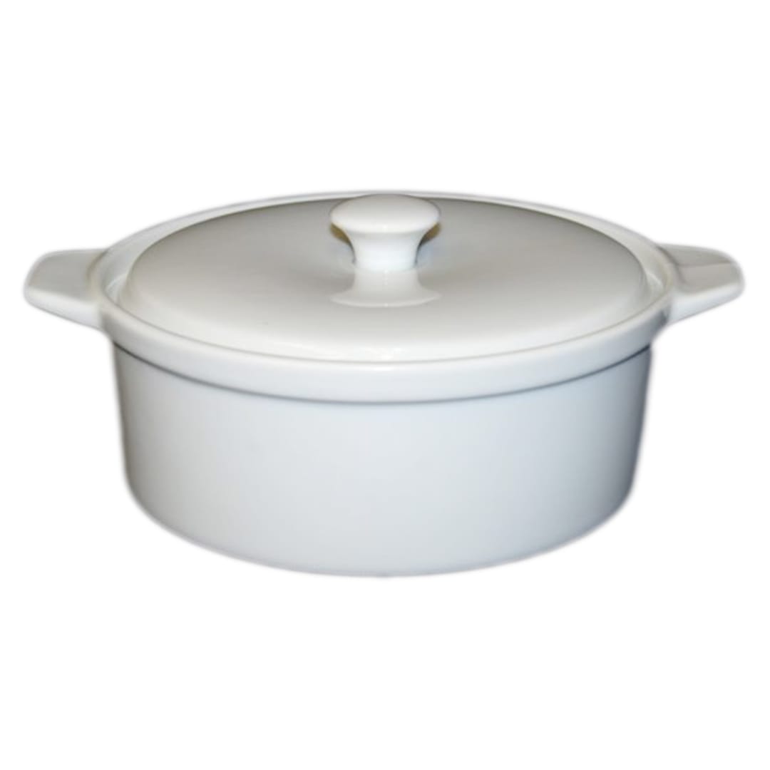 Blackwood 150243 Round 6.63" Baker with Cover - 6 / CS