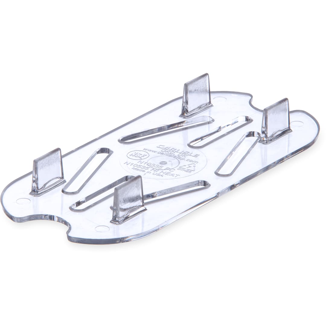 Carlisle 1033507 1/9-Size Clear Food Pan Drain Grate