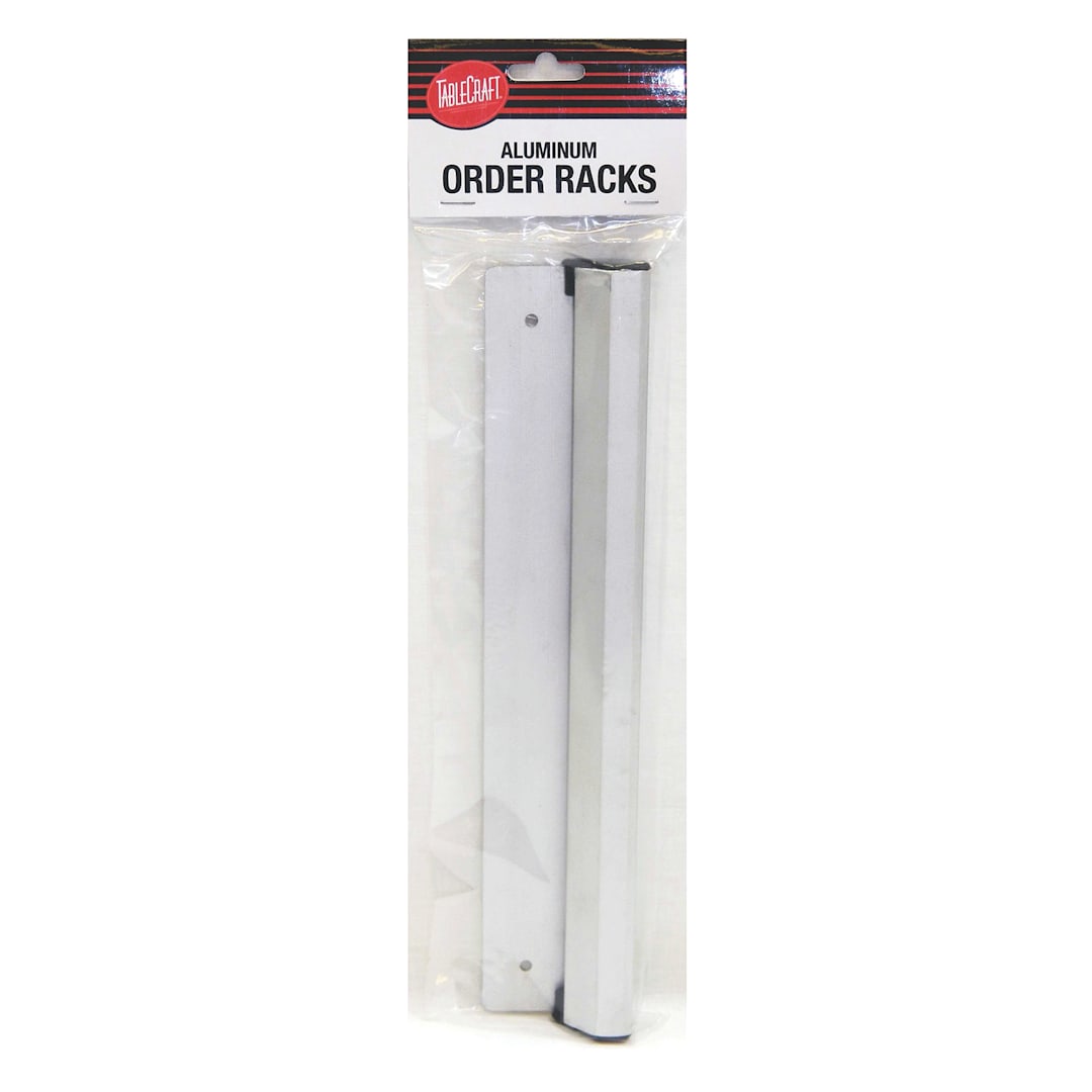 TableCraft 5512 Aluminum 12" Order Rack