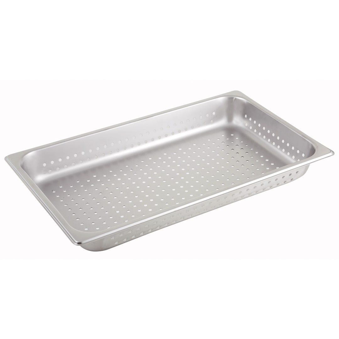Darling Foodservice 25 Ga. S/S Full Size x 2.5" Perforated Food Pan
