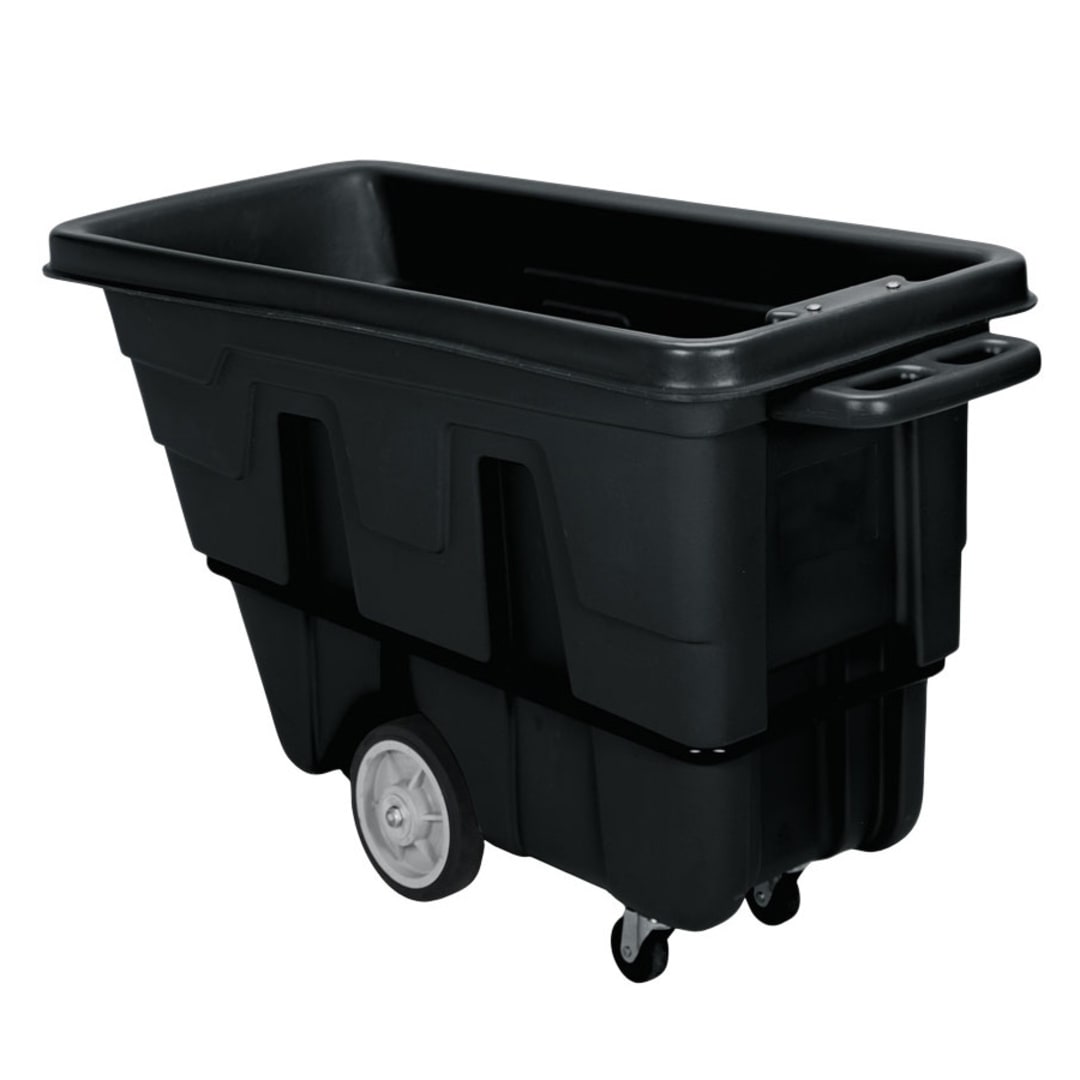 Continental Mfg.5840BK Black Standard Open Top 5/8 Cubic Yard Tilt Truck