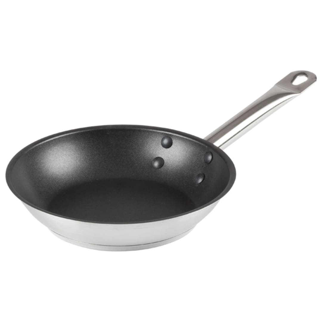 Winco® SSFP-8NS Master Cook S/S 8" Non-Stick Fry Pan