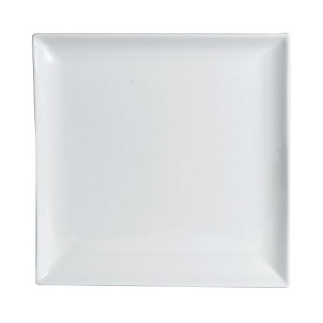 Varick 6900E540 Cafe Porcelain Pub 6-1/2" Square Plate