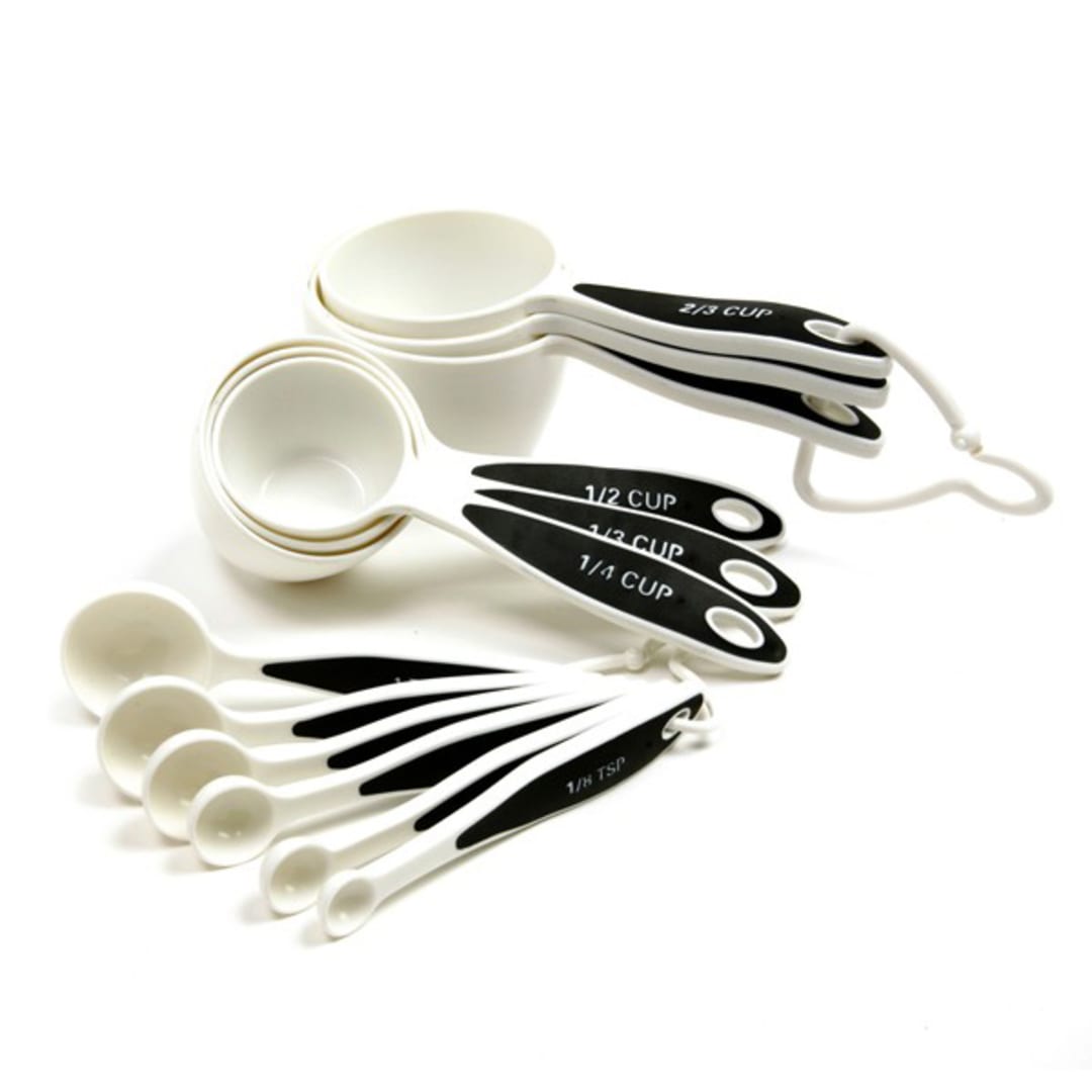 Norpro 3042 Grip-EZ 12-Piece Measuring Cup and Spoon Set