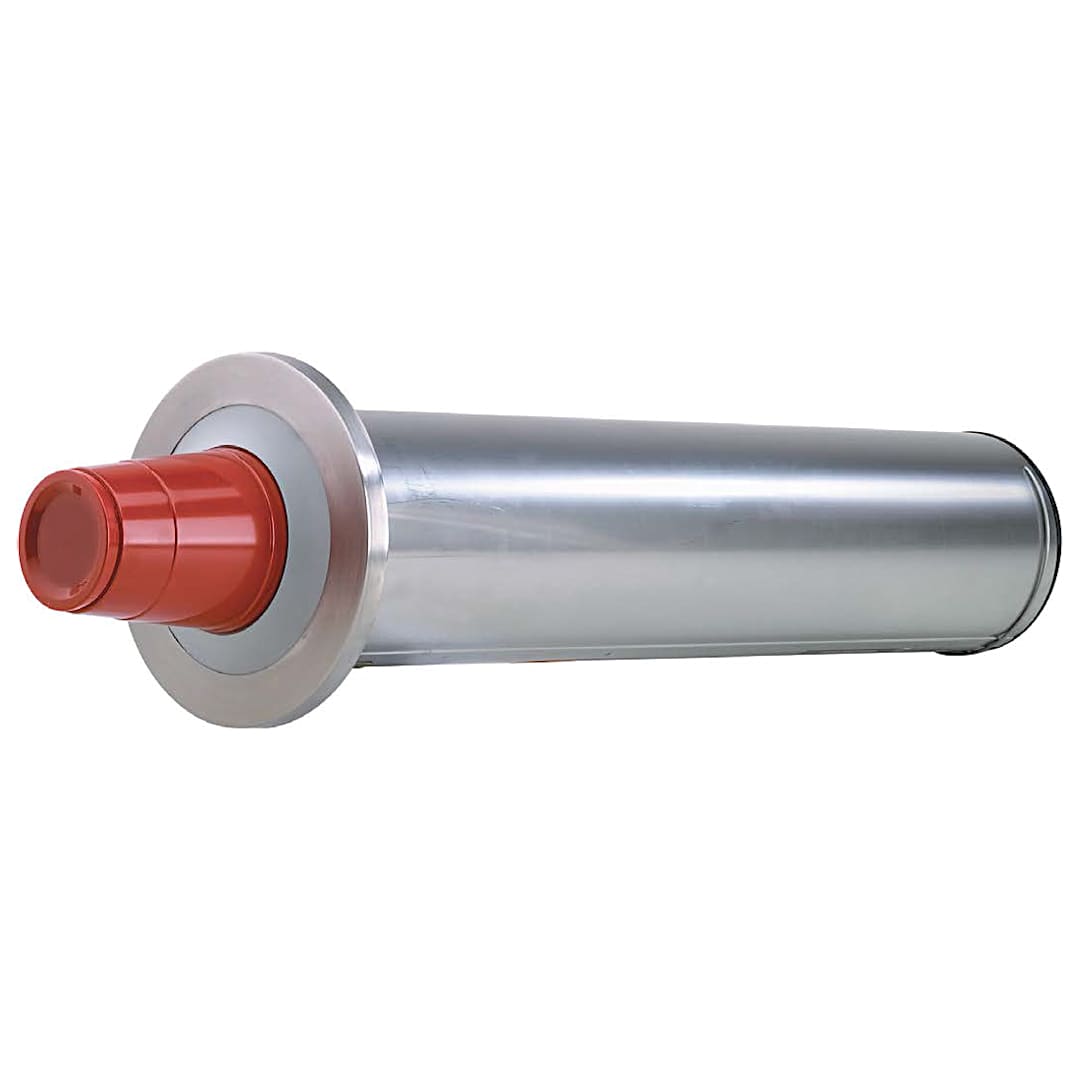 Dispense-Rite 22" Stainless Steel 8 Oz. - 44 Oz. Cup Dispenser