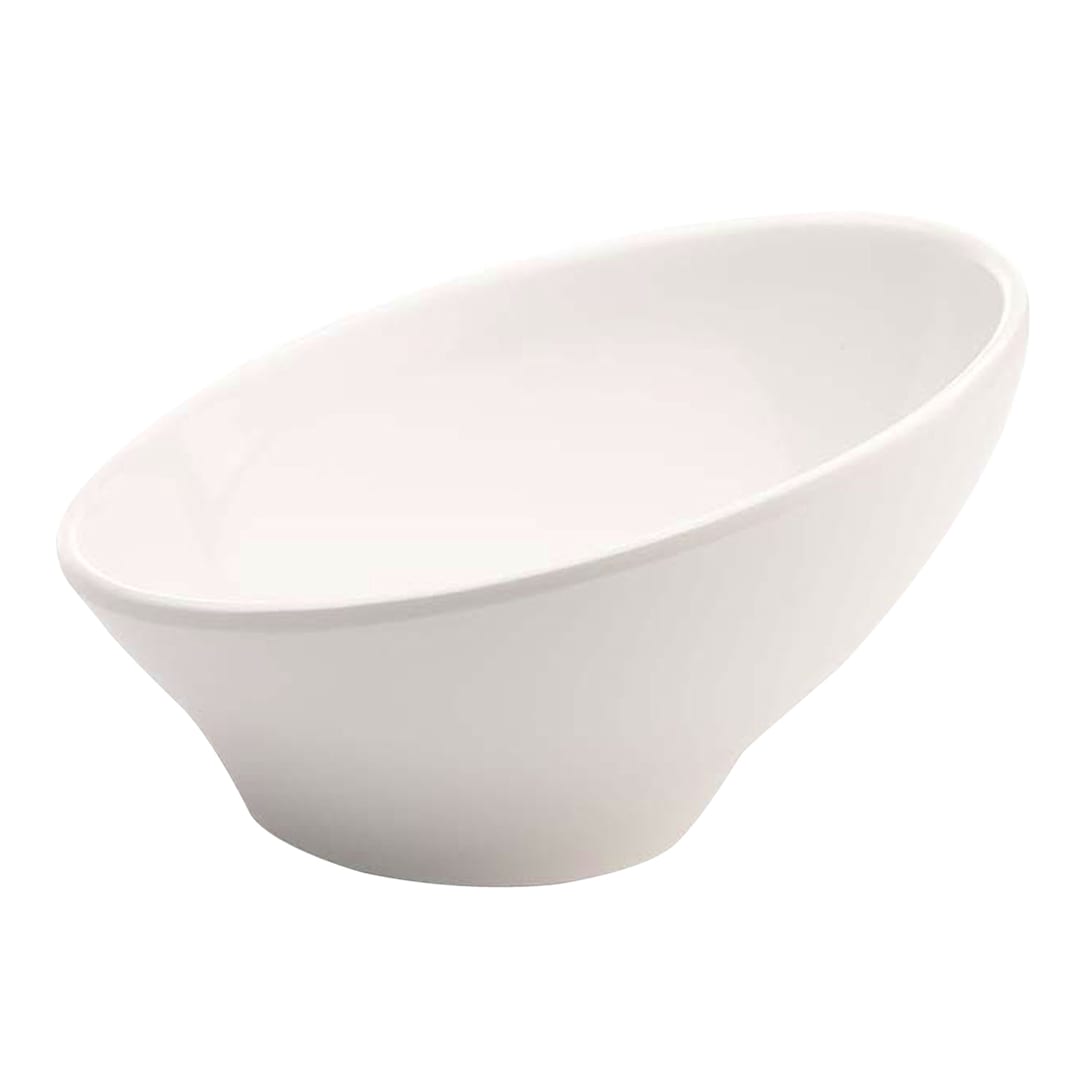 Elite Global Solutions M9-NW Pappasan 28 Oz. White Round Bowl