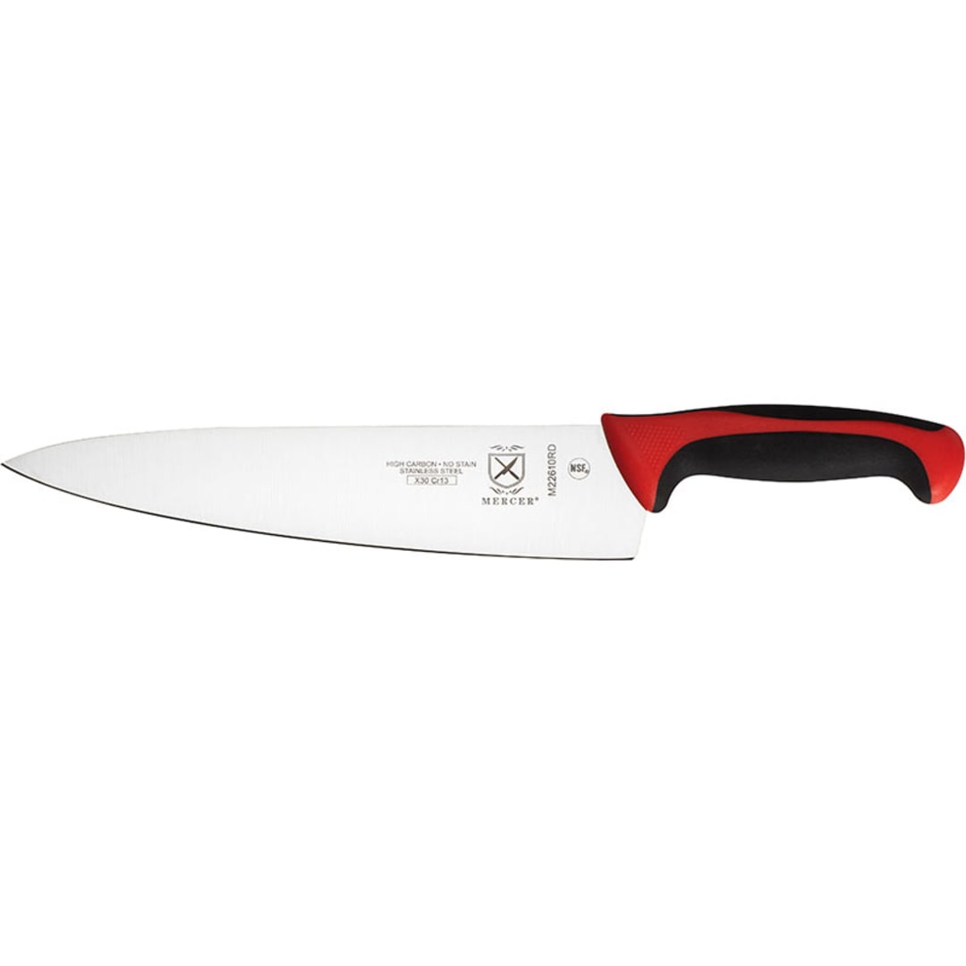 Mercer Culinary M22610RD Millennia® 10" Red Chef's Knife