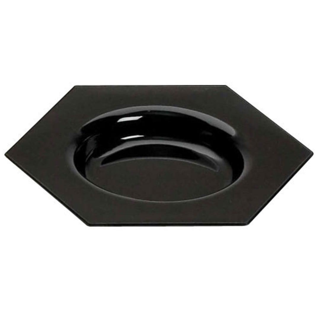 EMI Yoshi® EMI-613-BLK Plastic .7 Oz. Honeycomb Dish