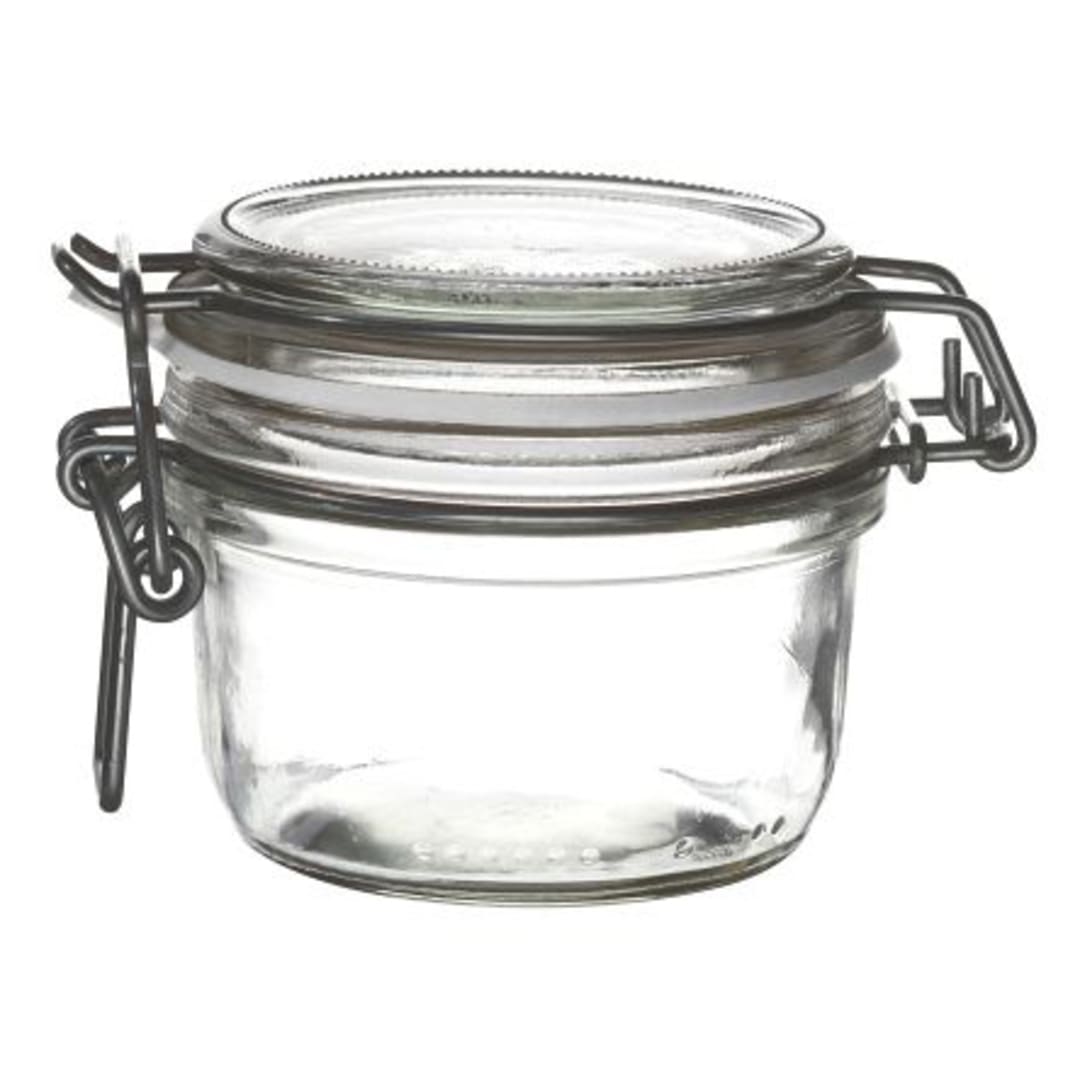 Bormioli Rocco 4949Q459 6 Oz Fido Jar With White Gasket