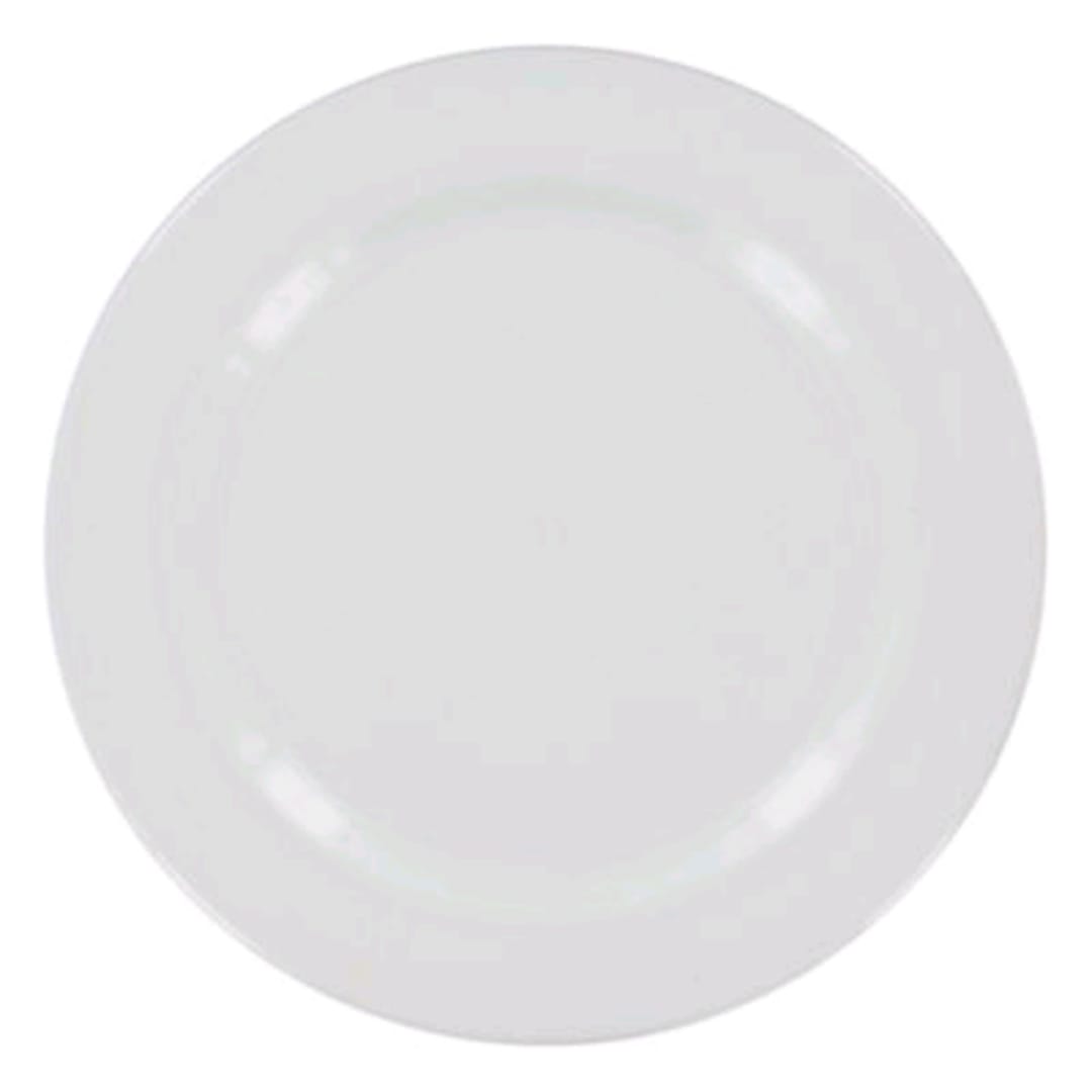 Elite Global Solutions D1175PL-W Merced White 11-3/4" Round Plate
