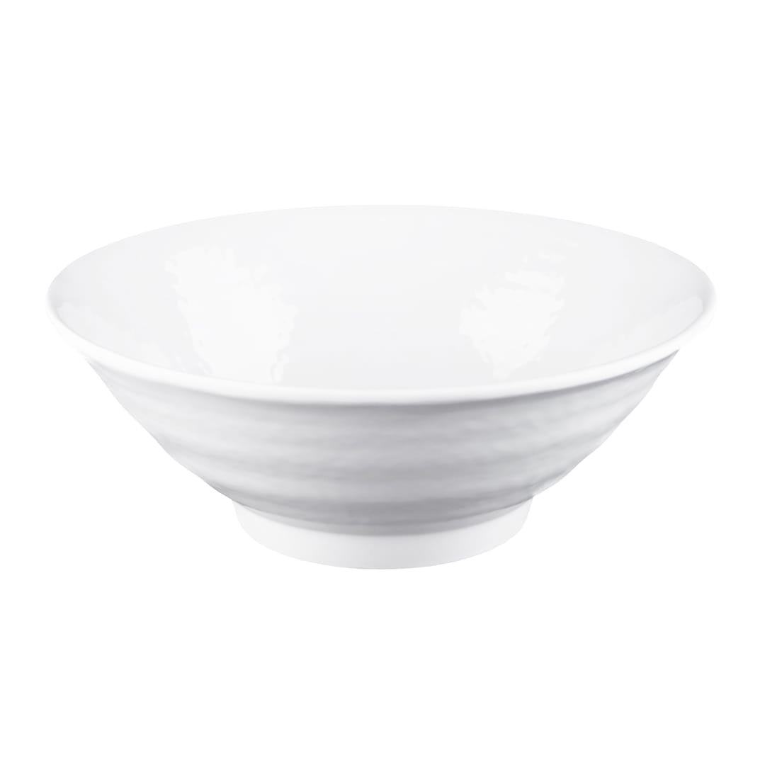 EGS D1007RR-W Pebble Creek 24 Oz. White Bowl- 6 / CS