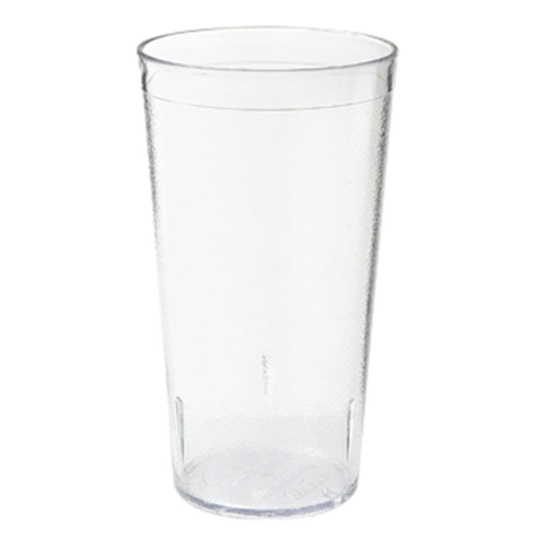 G.E.T. 6612-1-CL Textured Clear 12 Oz. Tumbler