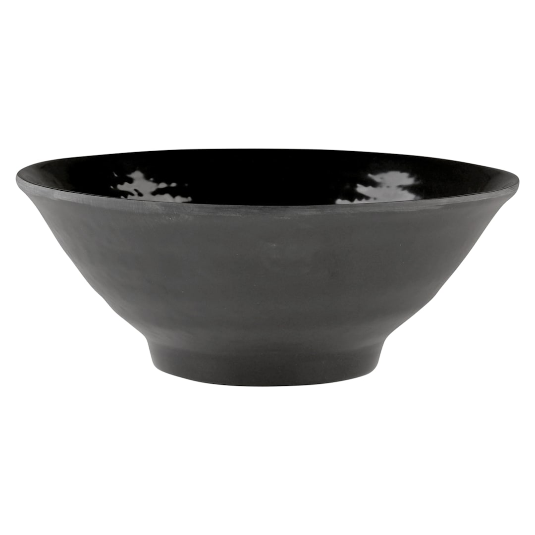 EGS D1007RR-B Pebble Creek 24 Oz. Black Bowl - 6 / CS