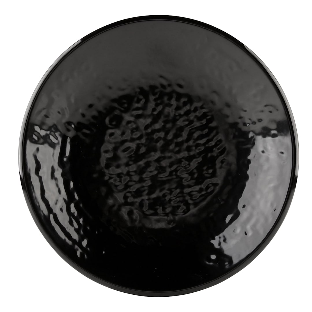 Elite Global Solutions D638RR-B Pebble Creek Black Plate - 6 / CS