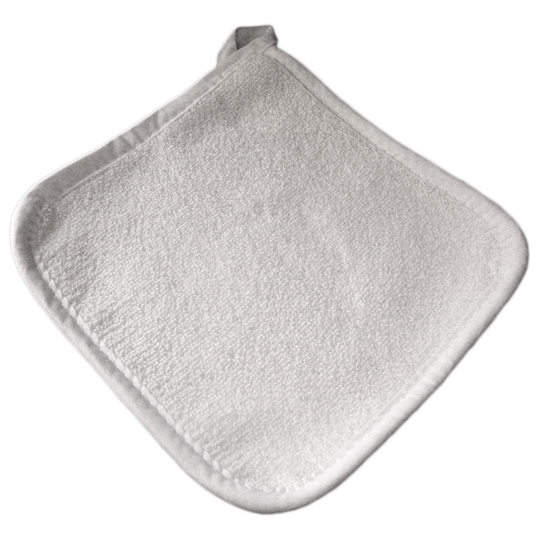Darling Foodservice White 8" x 8" Pot Holder PK = 12 Each