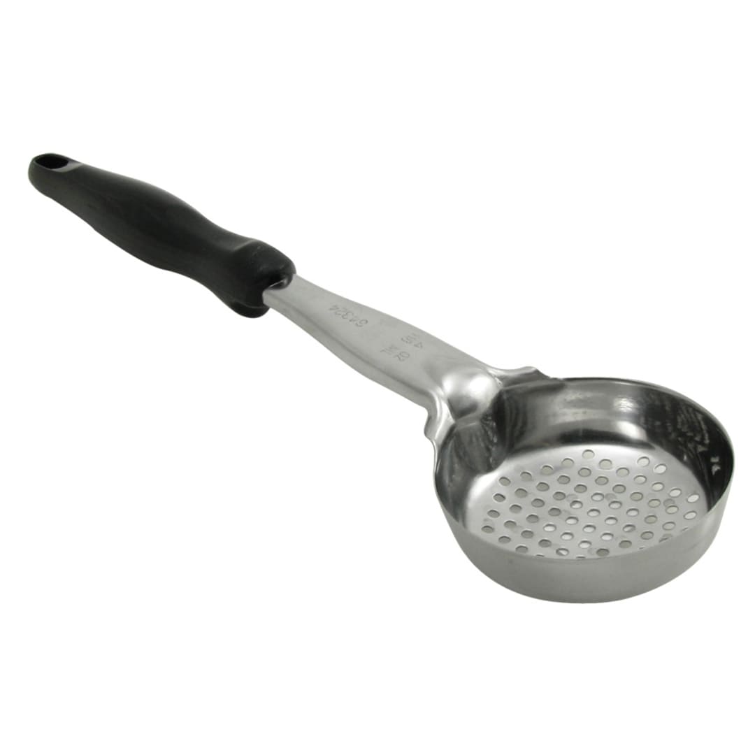 Vollrath® 6432420 Black 4 Ounce Round Perforated Spoodle®