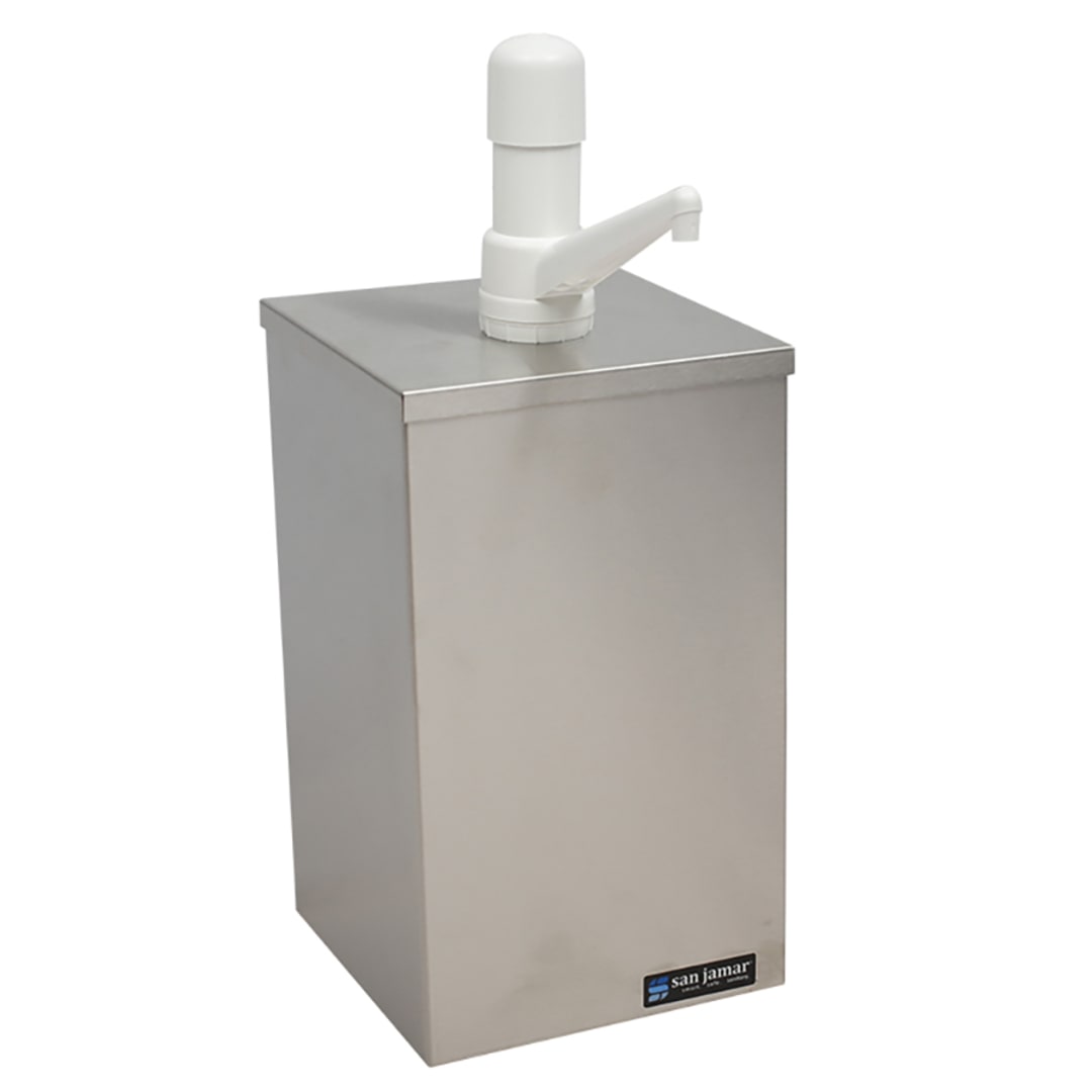 San Jamar P9800 EZ-Chill™ Condiment Pump Box for 1 Gallon Jar