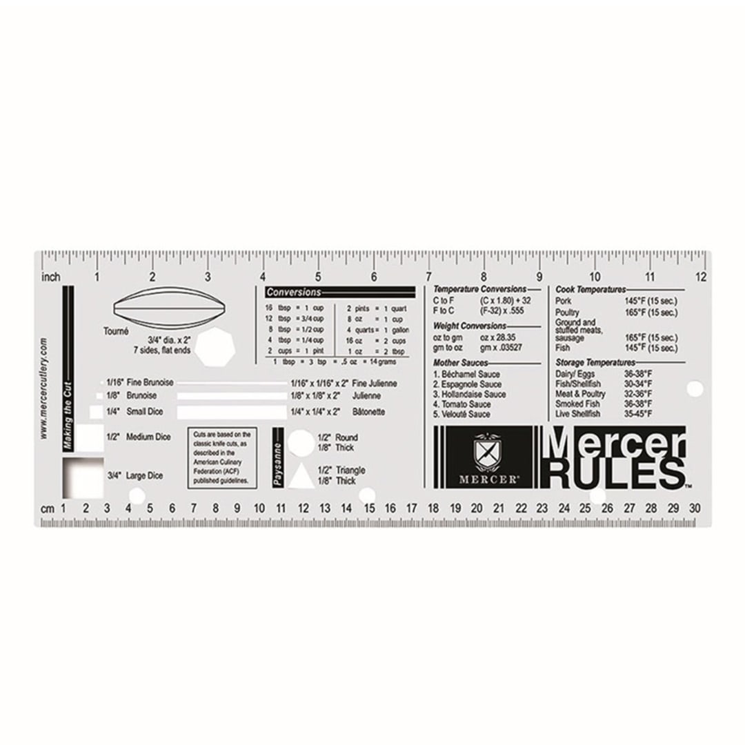 Mercer Culinary® M33241 Mercer Rules™ Culinary Ruler