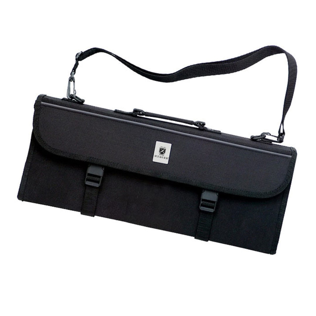 Mercer Culinary® M30217M Black 17-Pocket Knife Case