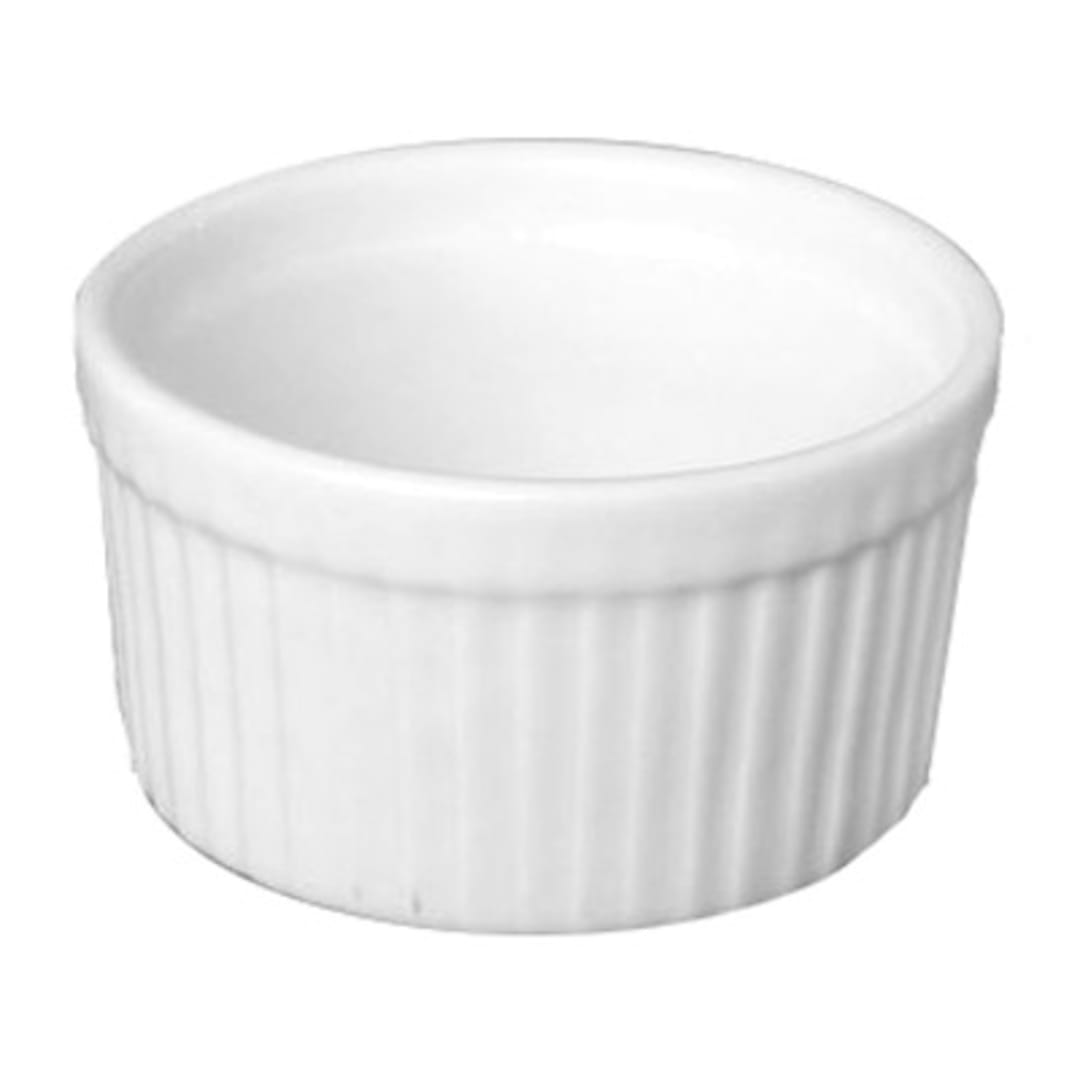 B.I.A. Cordon Bleu 900009 6 Oz. White Ramekin